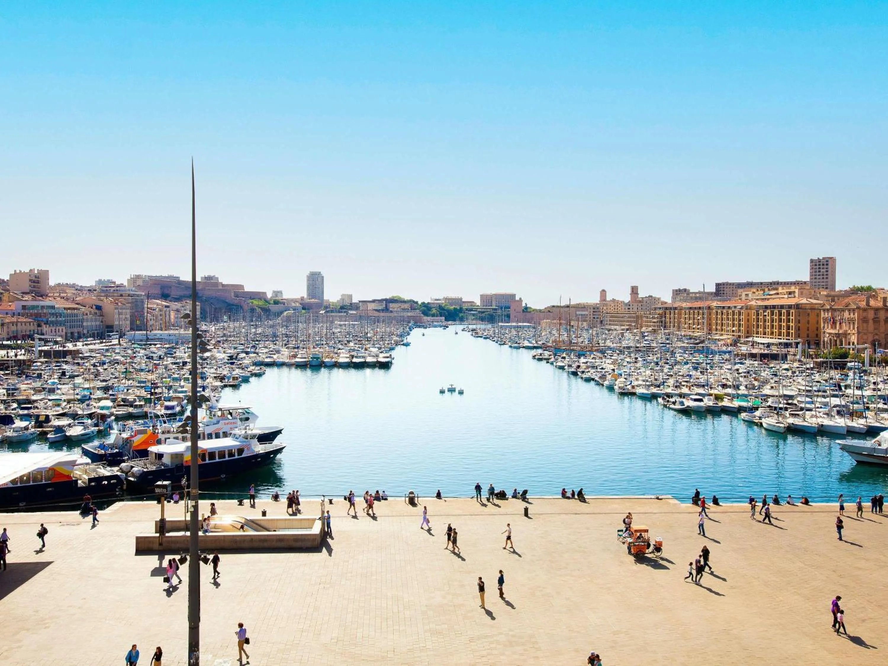 Sea view in Grand Hotel Beauvau Marseille Vieux-Port - MGallery Collection