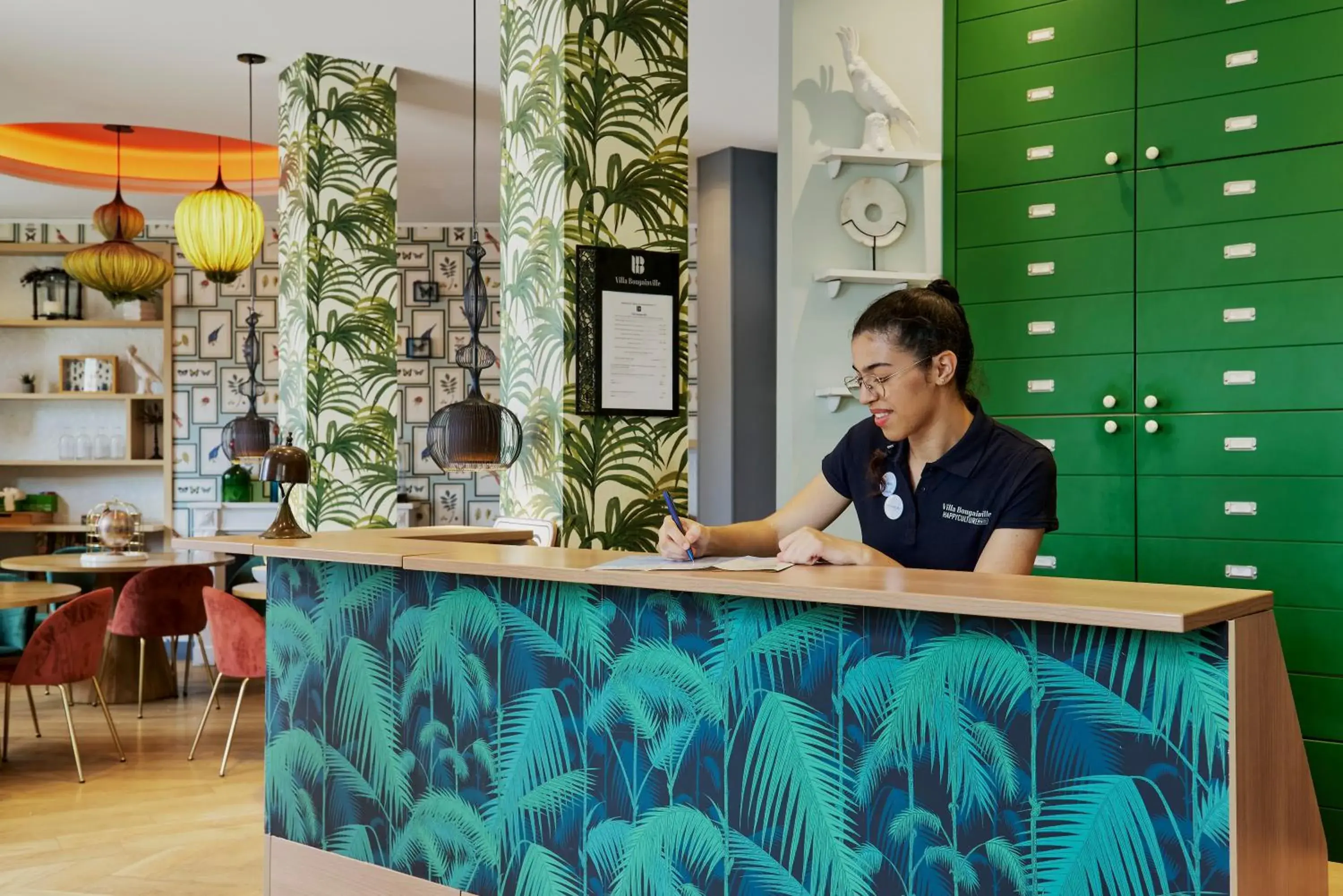 Lobby or reception in Villa Bougainville by Happyculture Lobby or reception in Villa Bougainville by Happyculture