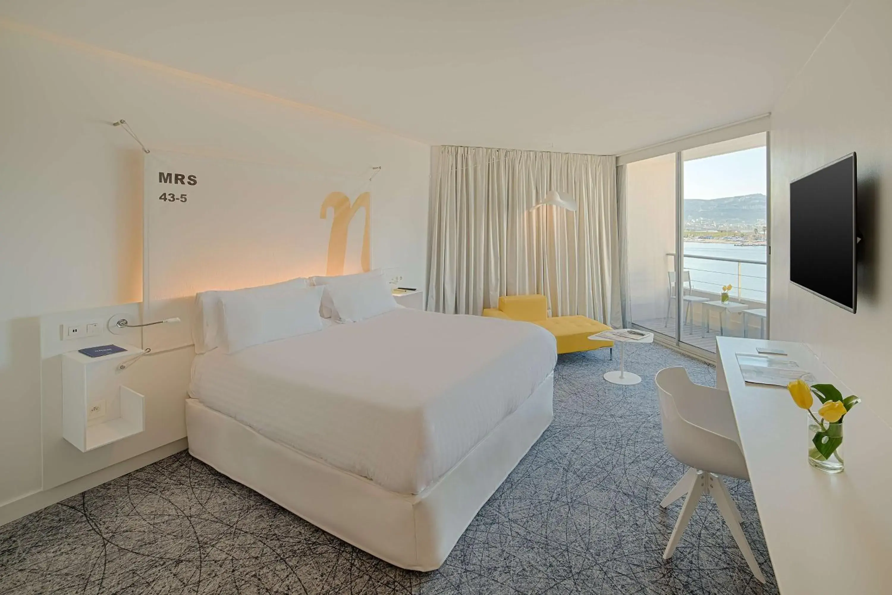 Bedroom, Bed in nhow Marseille Bedroom, Bed in nhow Marseille