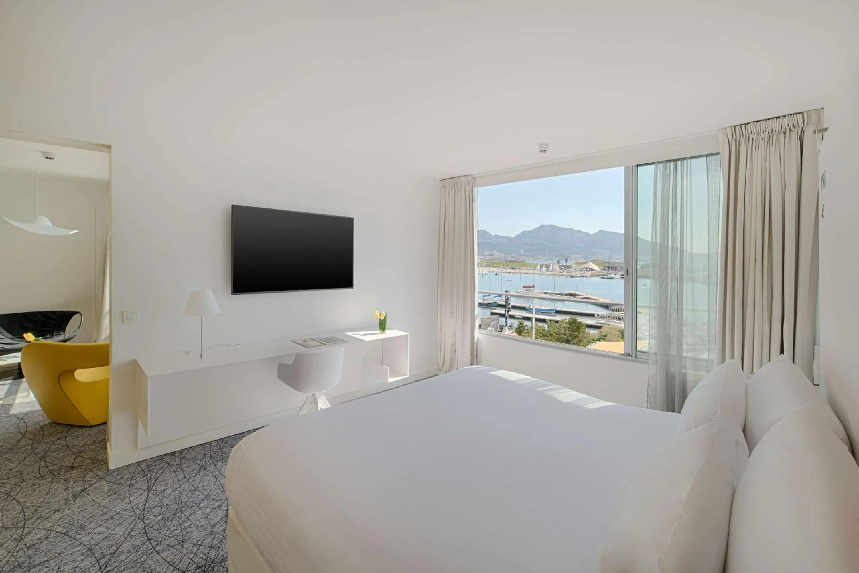 Bedroom, Bed in nhow Marseille Bedroom, Bed in nhow Marseille