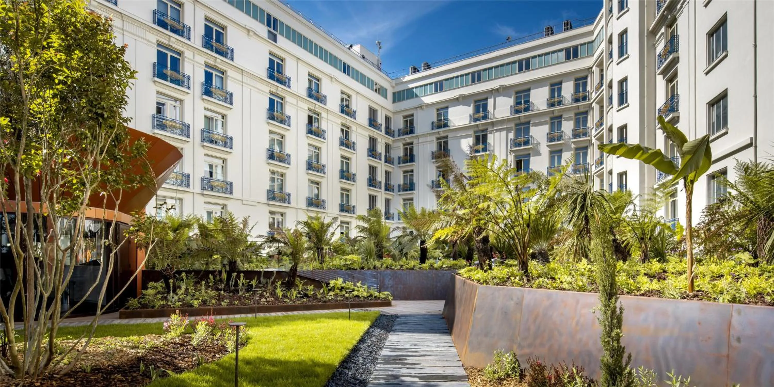 Property building in Hôtel Martinez, in The Unbound Collection by Hyatt