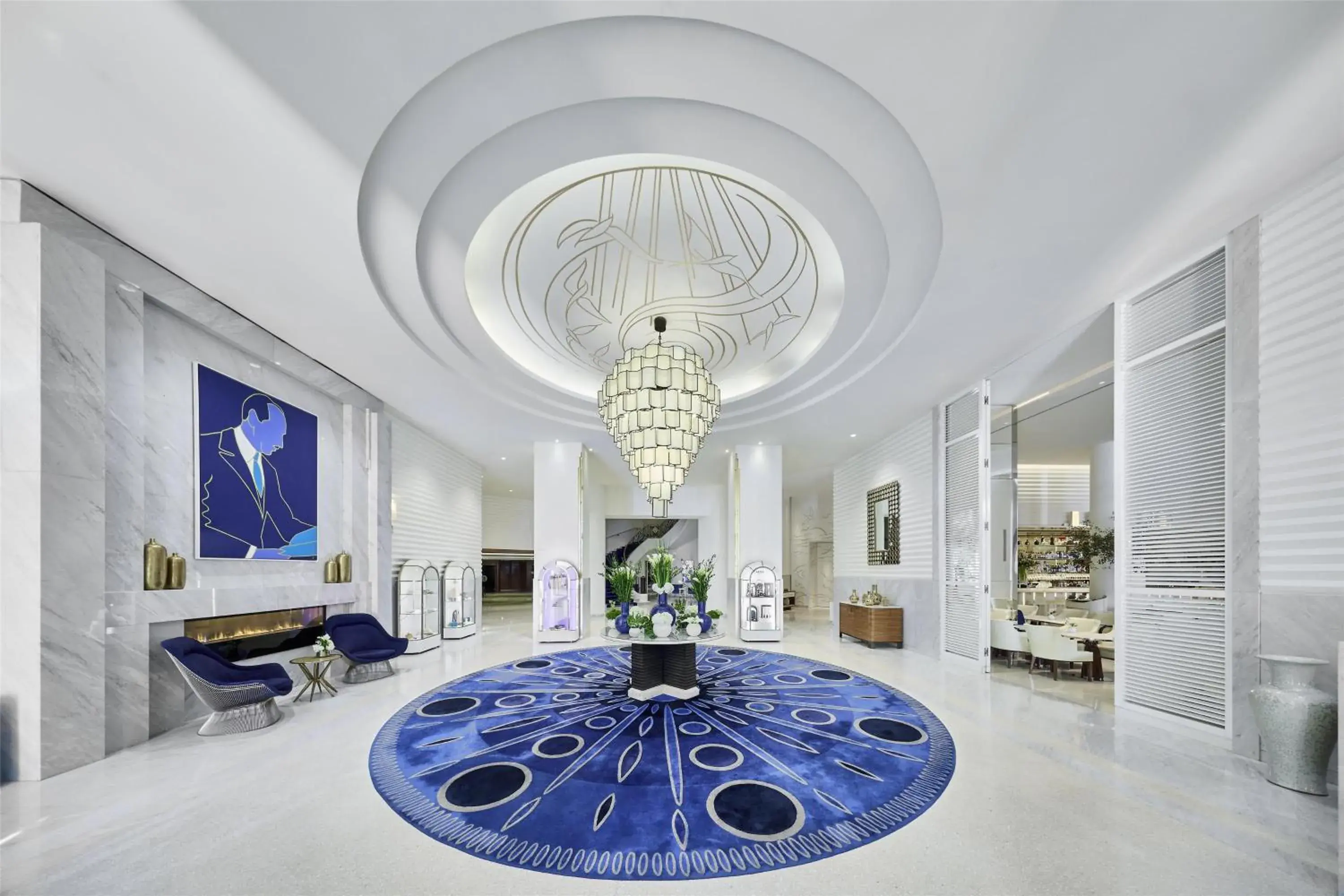 Lobby or reception in Hôtel Martinez, in The Unbound Collection by Hyatt Lobby or reception in Hôtel Martinez, in The Unbound Collection by Hyatt