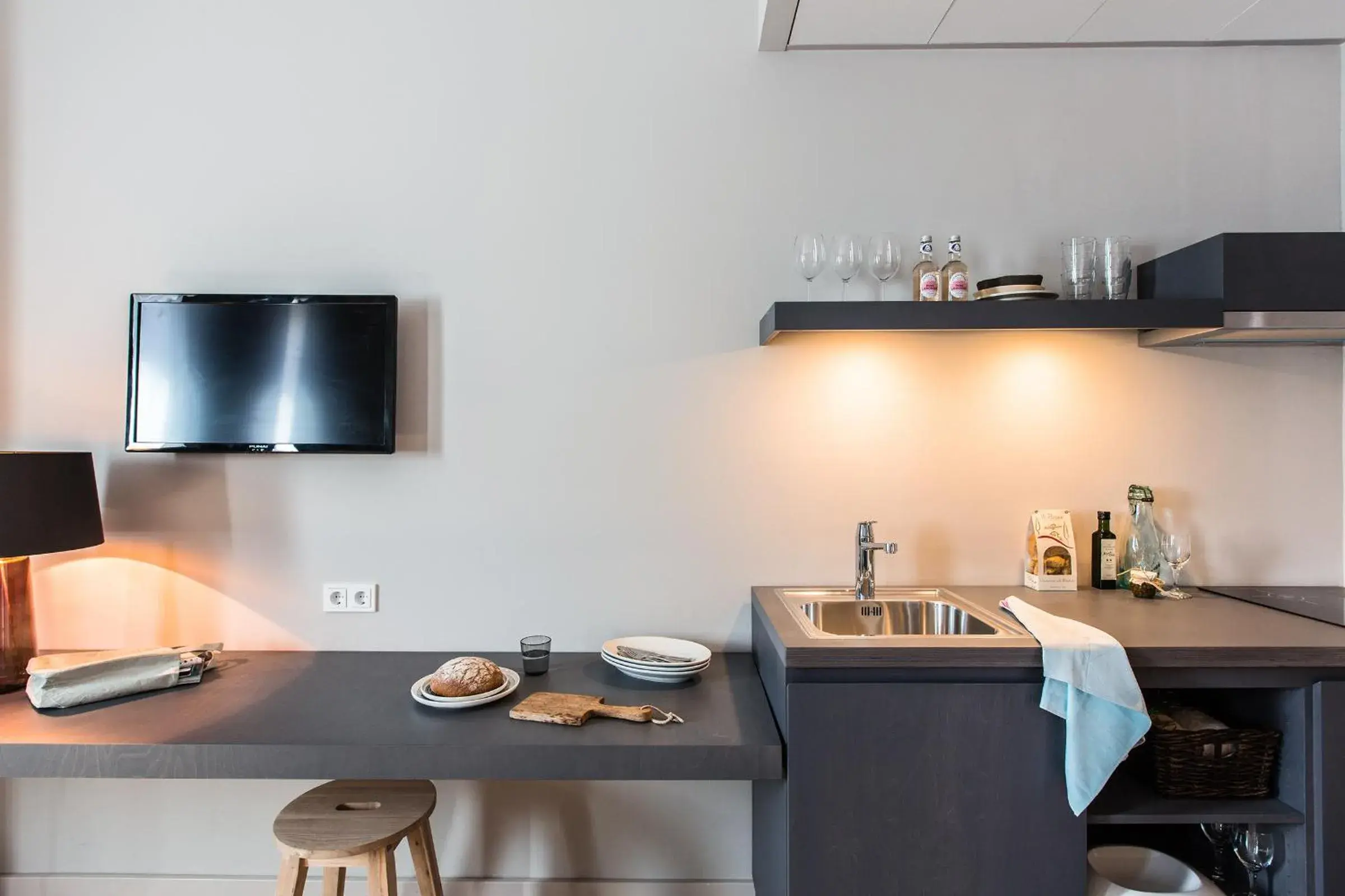 Kitchen or kitchenette in Bold Hotel München Giesing Kitchen or kitchenette in Bold Hotel München Giesing