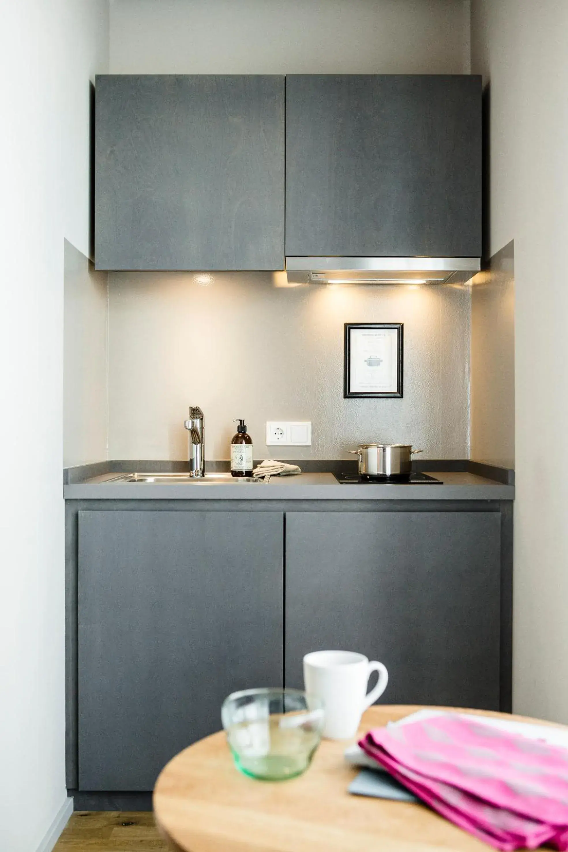 Kitchen or kitchenette in Bold Hotel München Giesing Kitchen or kitchenette in Bold Hotel München Giesing