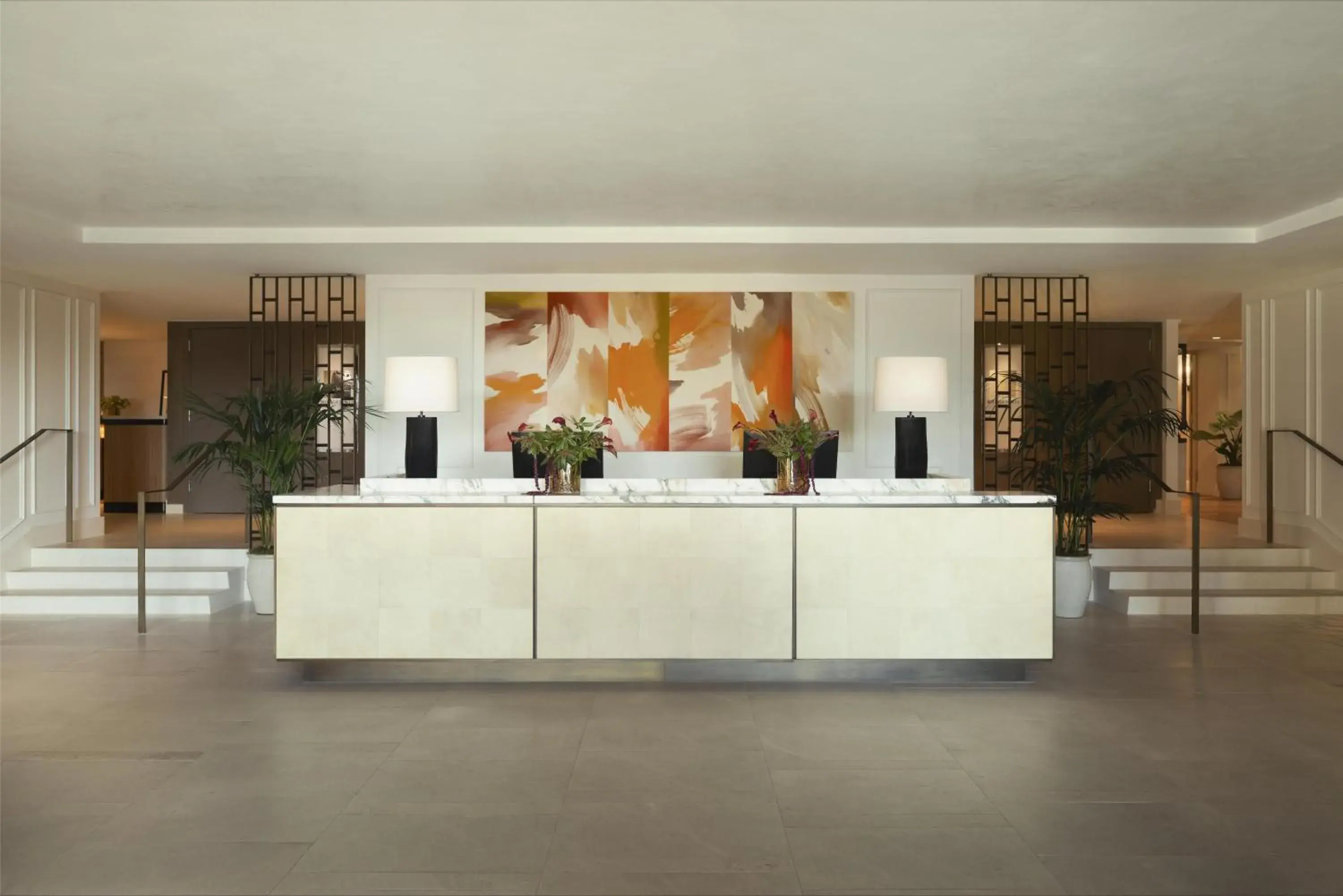 Lobby or reception in L'Ermitage Beverly Hills Lobby or reception in L'Ermitage Beverly Hills