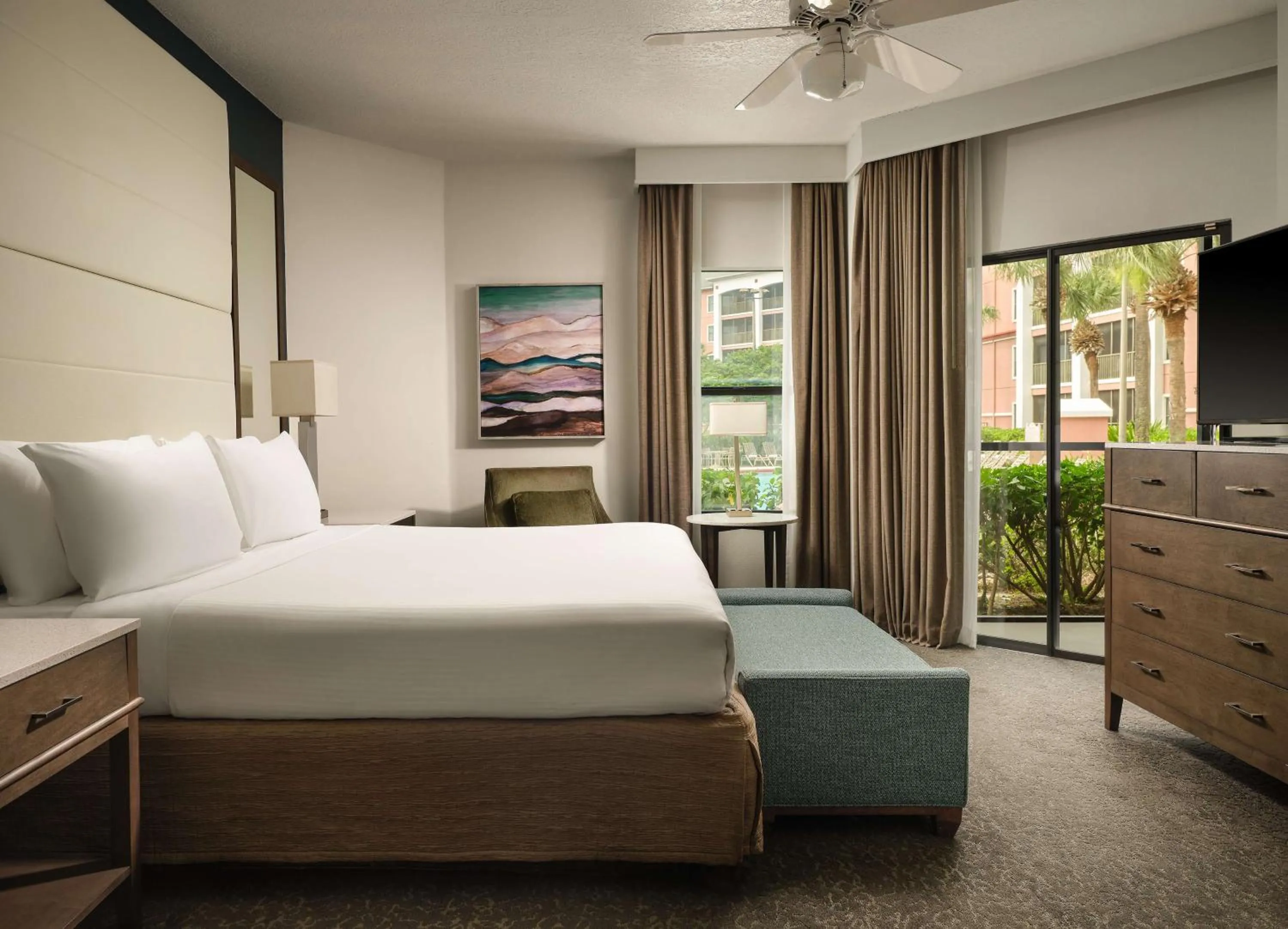 Bedroom, Bed in Caribe Royale Orlando