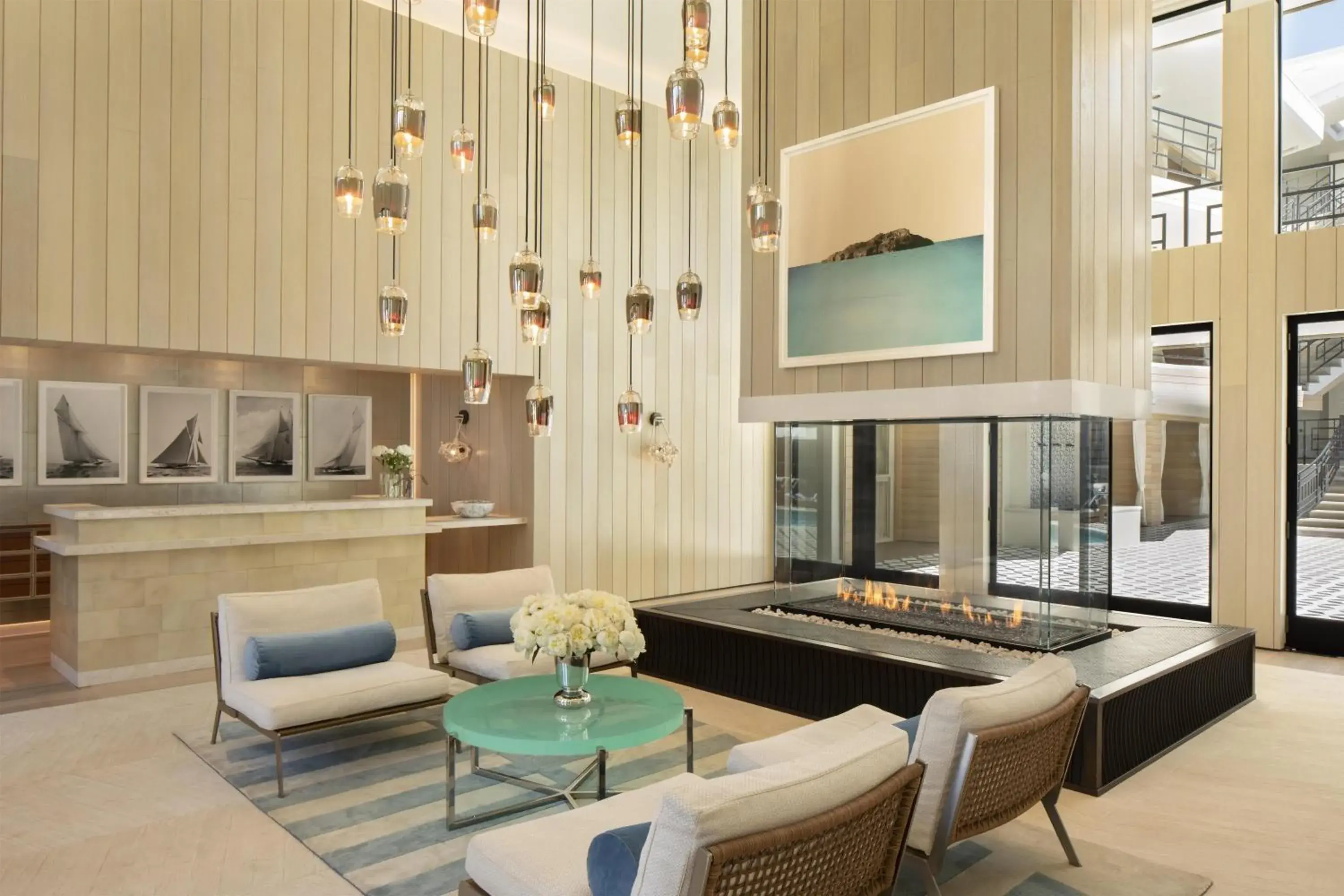 Lobby or reception in Oceana Santa Monica, LXR Hotels & Resorts Lobby or reception in Oceana Santa Monica, LXR Hotels & Resorts