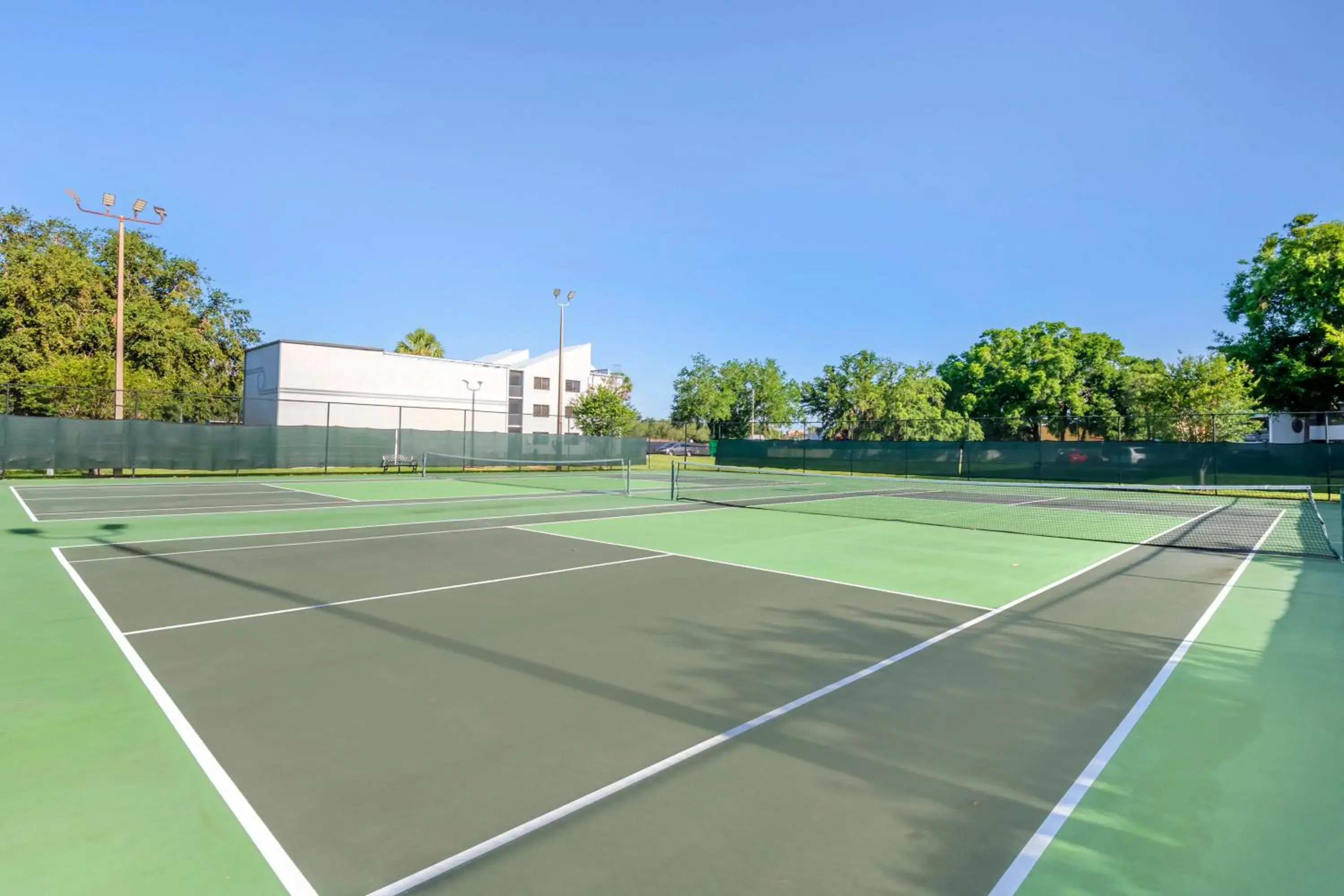 Tennis court in Orbit One Vacation Villas Tennis court in Orbit One Vacation Villas