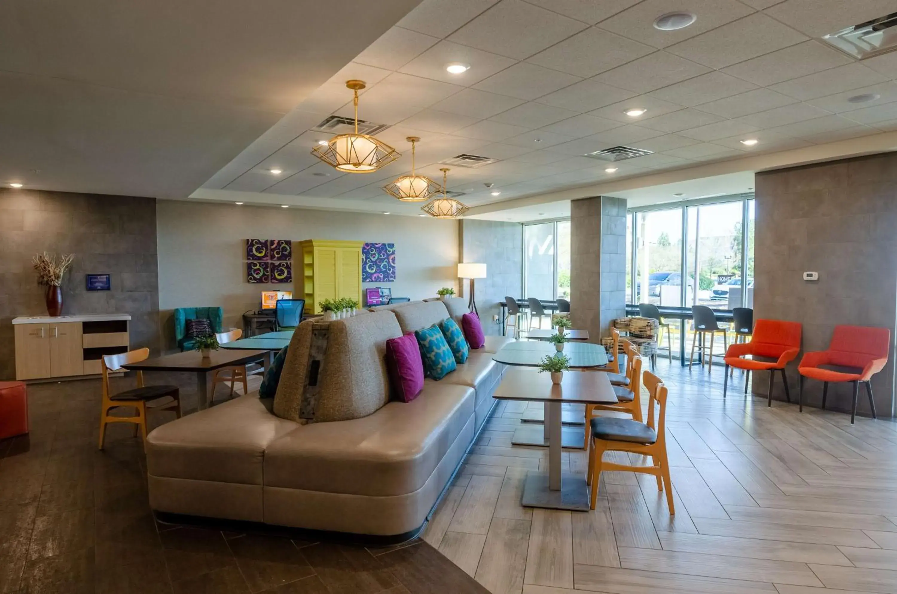 Lobby or reception in Home2 Suites By Hilton Atlanta Camp Creek Parkway, Ga Lobby or reception in Home2 Suites By Hilton Atlanta Camp Creek Parkway, Ga
