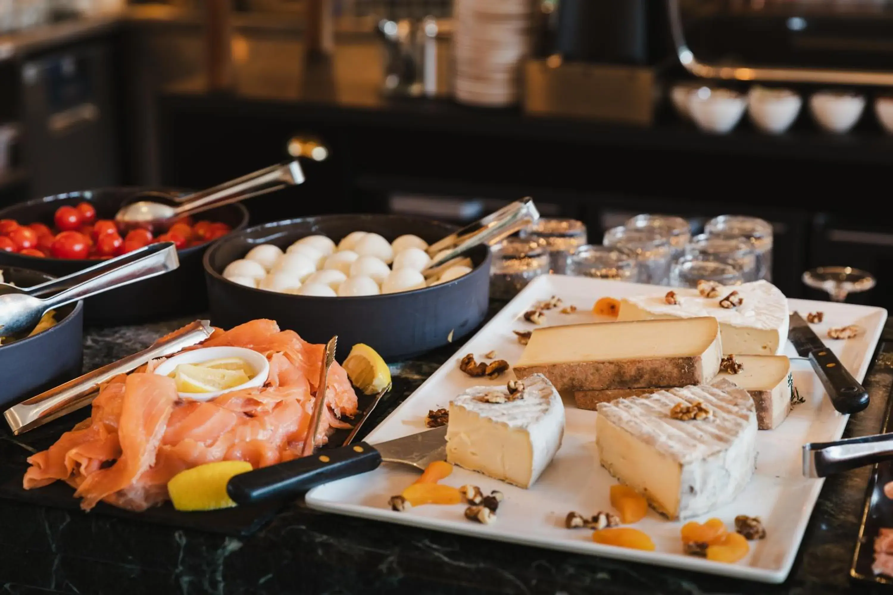 Buffet breakfast in Crowne Plaza Lyon - Cité Internationale Buffet breakfast in Crowne Plaza Lyon - Cité Internationale