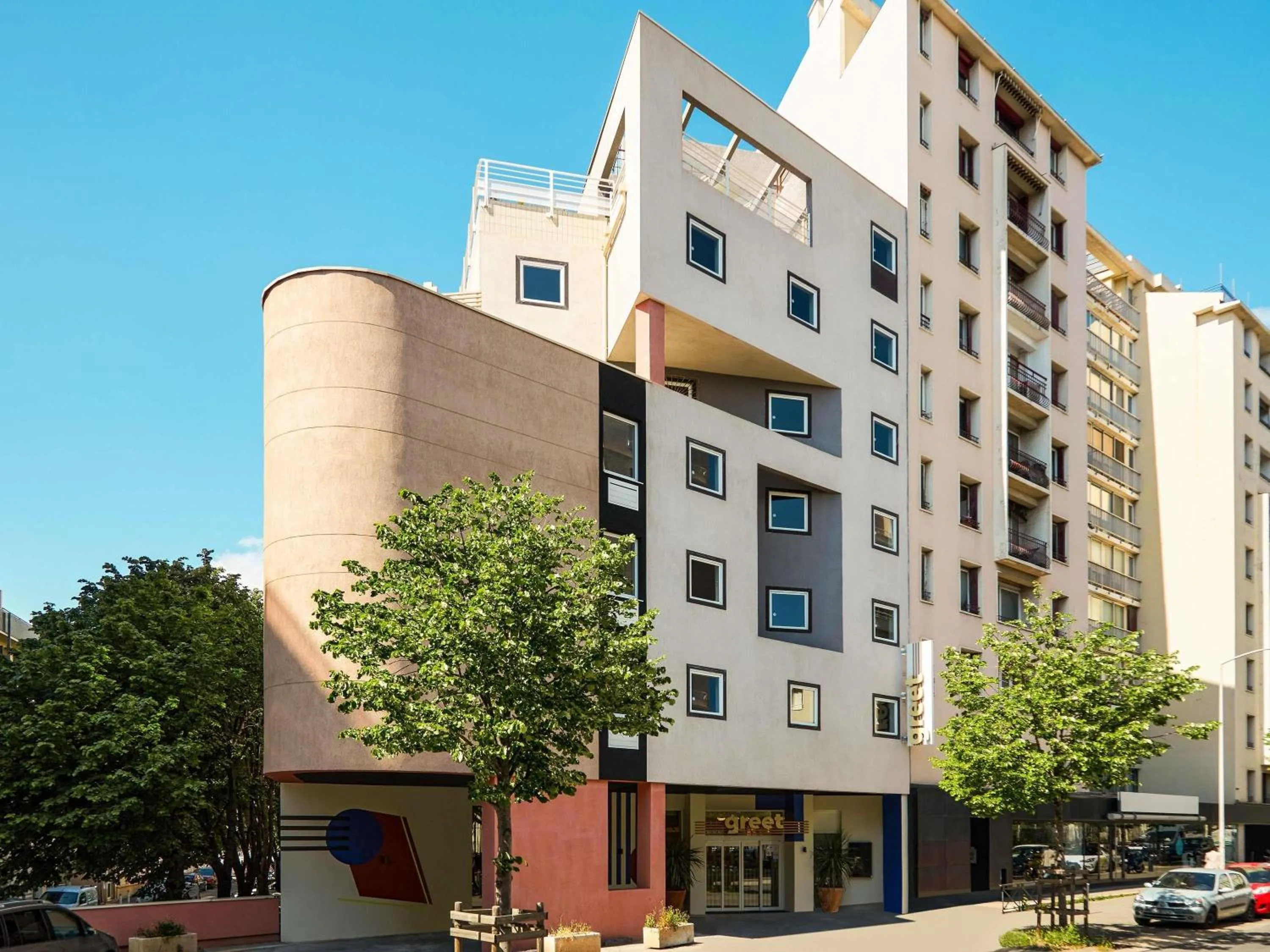 Property building in greet hotel Marseille Parc Chanot Velodrome by Accor