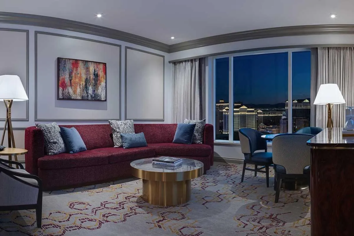 Living room in The Venetian® Resort Las Vegas