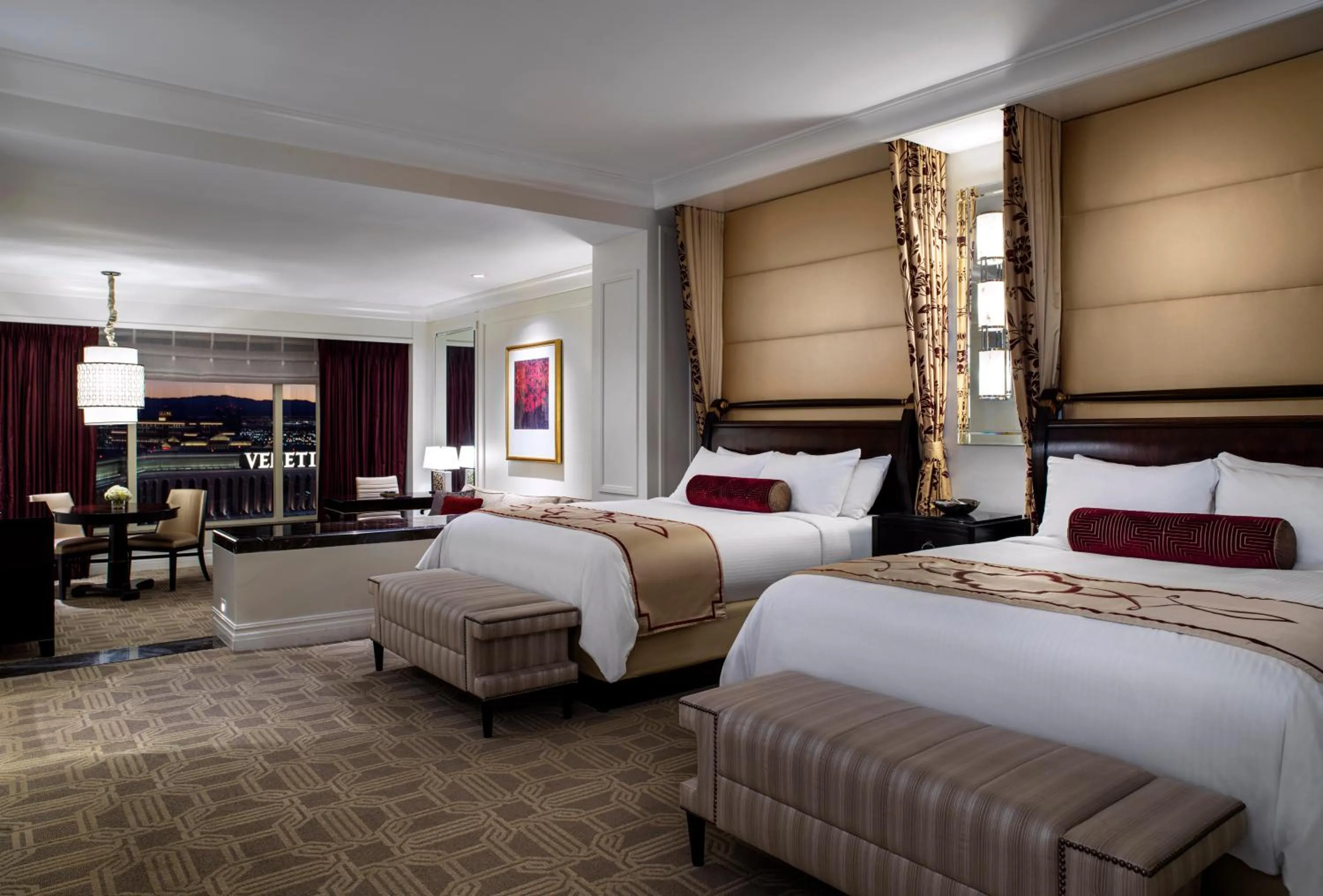 Bed in The Palazzo at The Venetian®