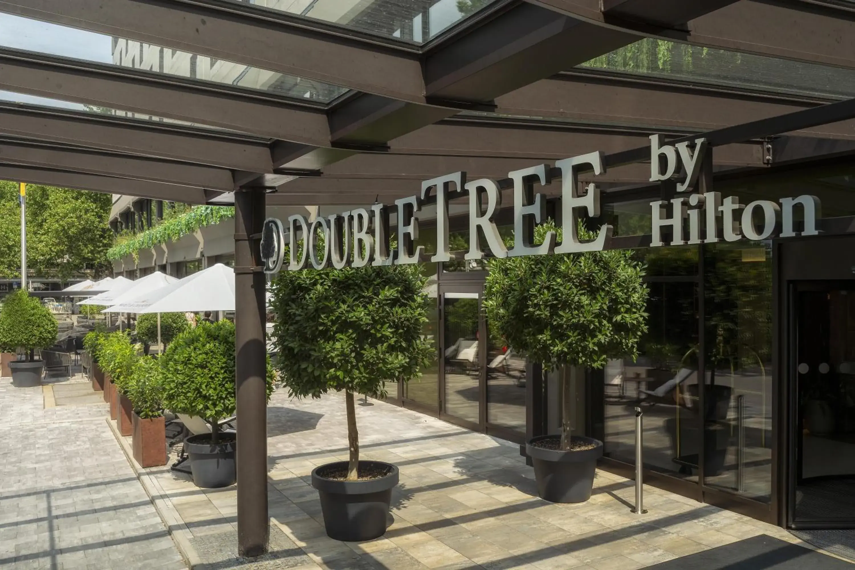 Patio in DoubleTree by Hilton Berlin Ku'damm Patio in DoubleTree by Hilton Berlin Ku'damm