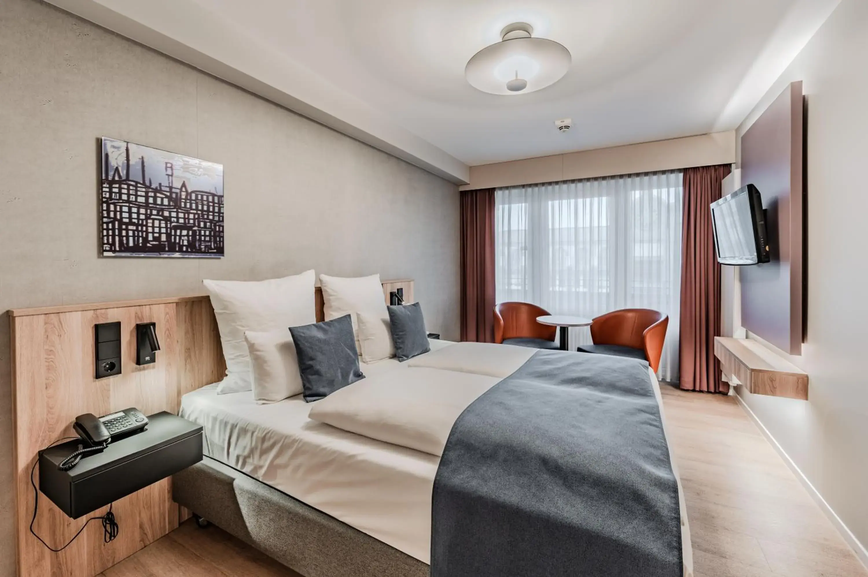 Bed in Apartment-Hotel Hamburg Mitte Bed in Apartment-Hotel Hamburg Mitte