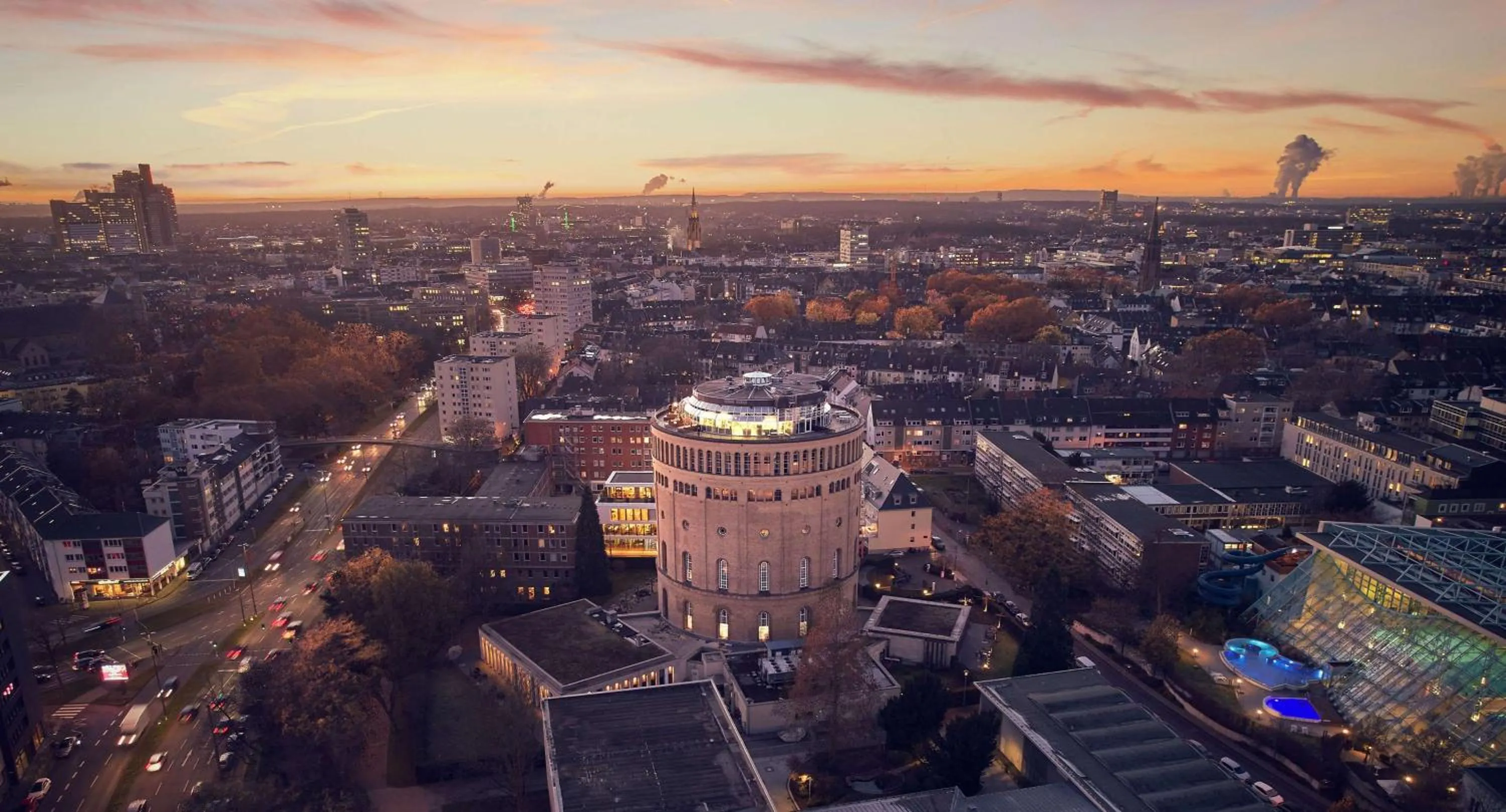 Property building in Wasserturm Hotel Cologne, Curio Collection by Hilton