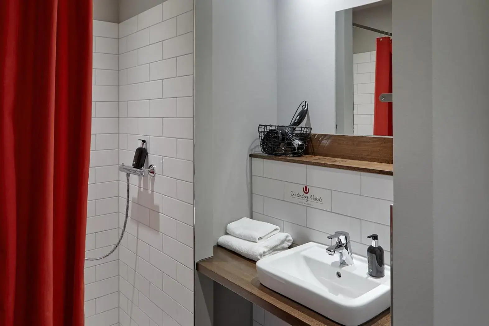 Bathroom in Underdog Hotel Bathroom in Underdog Hotel