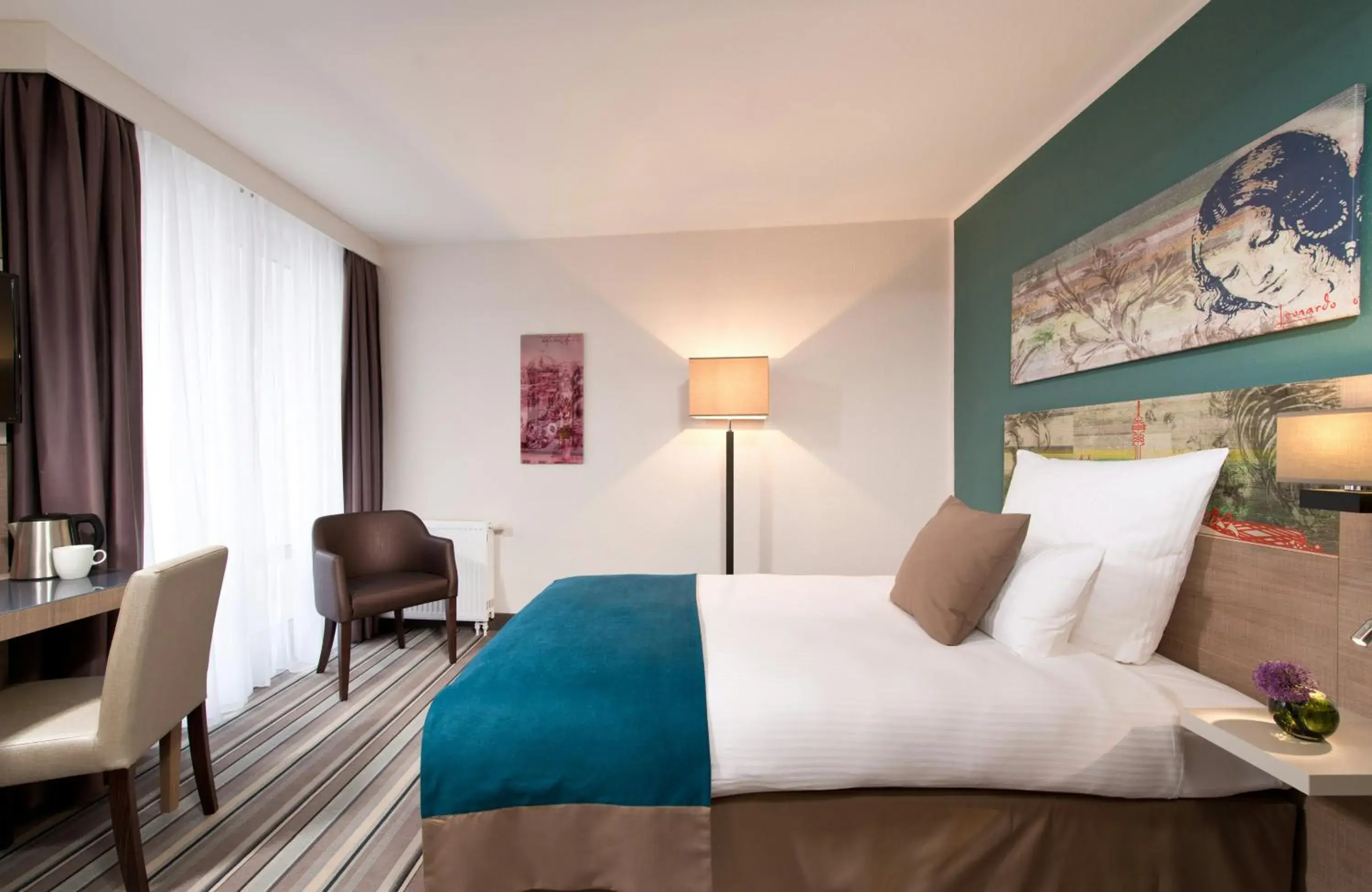 Photo of the whole room, Bed in Leonardo Hotel Munich City Olympiapark Photo of the whole room, Bed in Leonardo Hotel Munich City Olympiapark