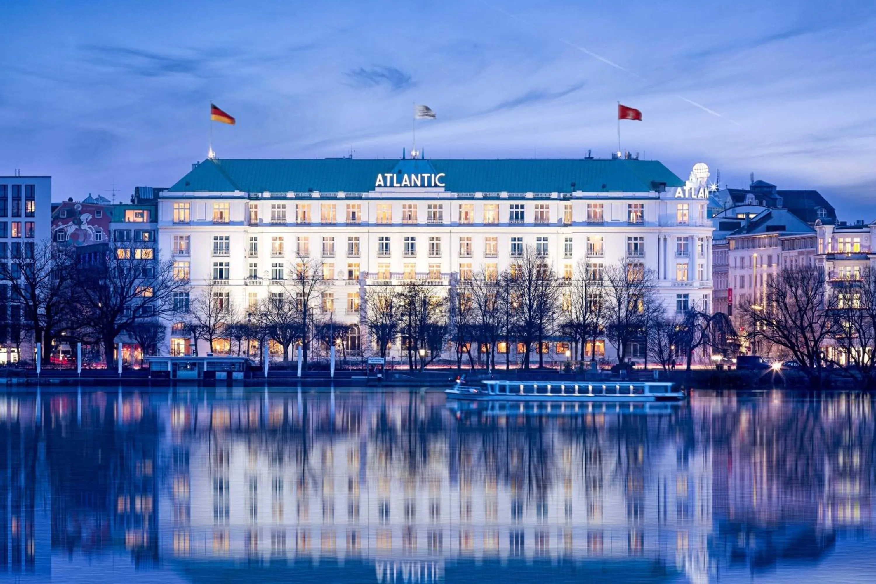 Property building in Hotel Atlantic Hamburg, Autograph Collection