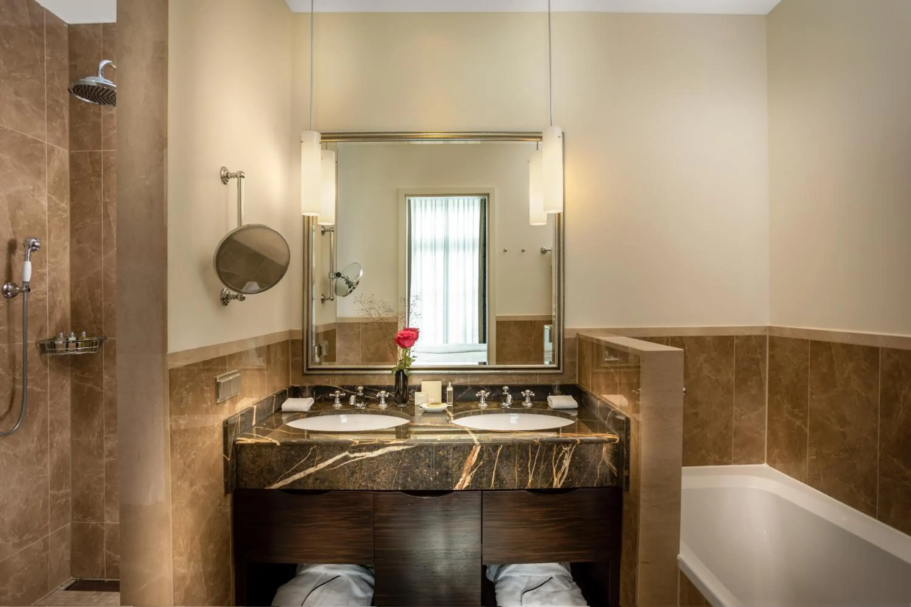 Bathroom in Hotel Atlantic Hamburg, Autograph Collection Bathroom in Hotel Atlantic Hamburg, Autograph Collection