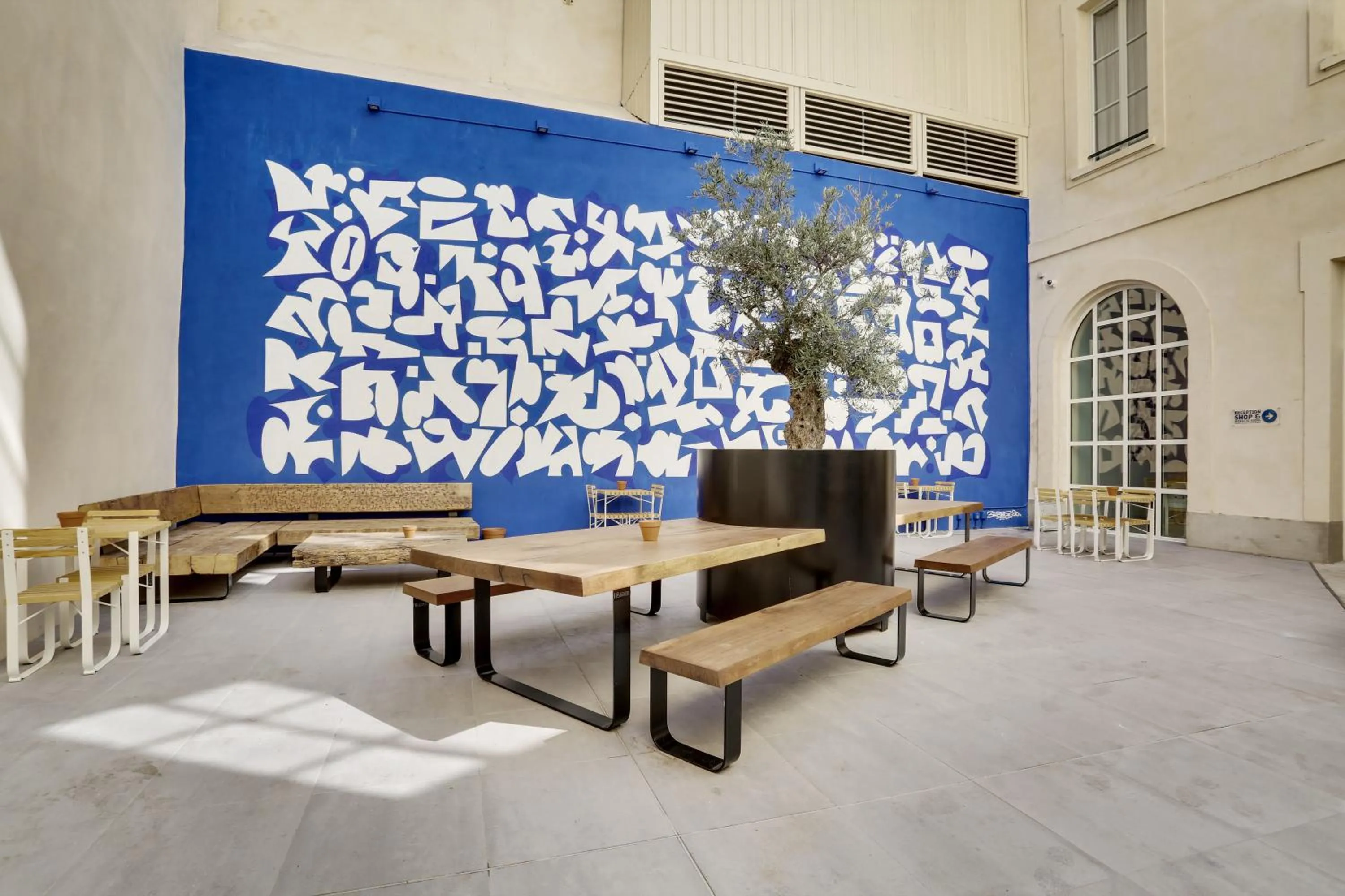 Patio in The People - Marseille
