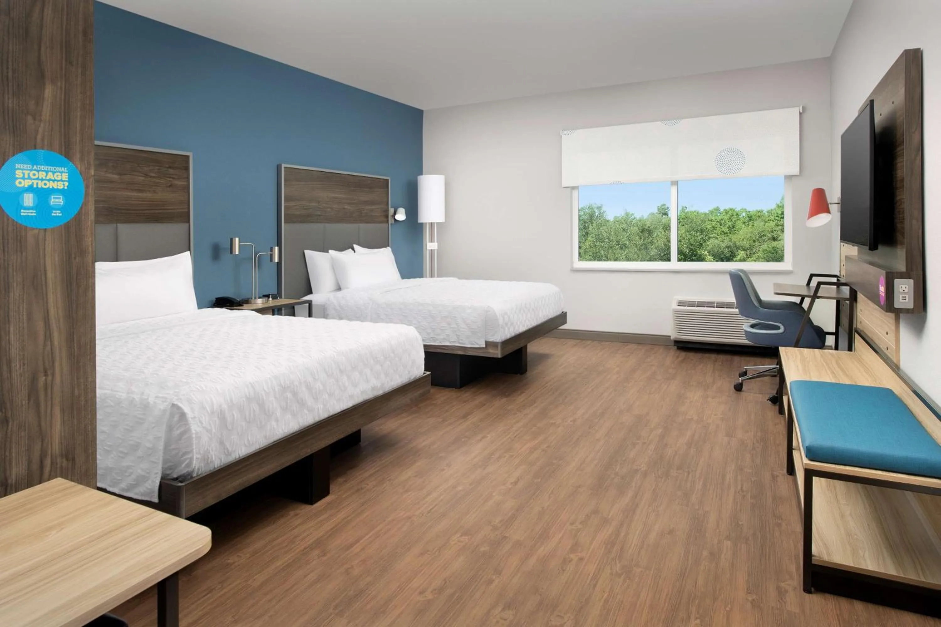 Bedroom, Bed in Tru By Hilton Orlando Convention Center