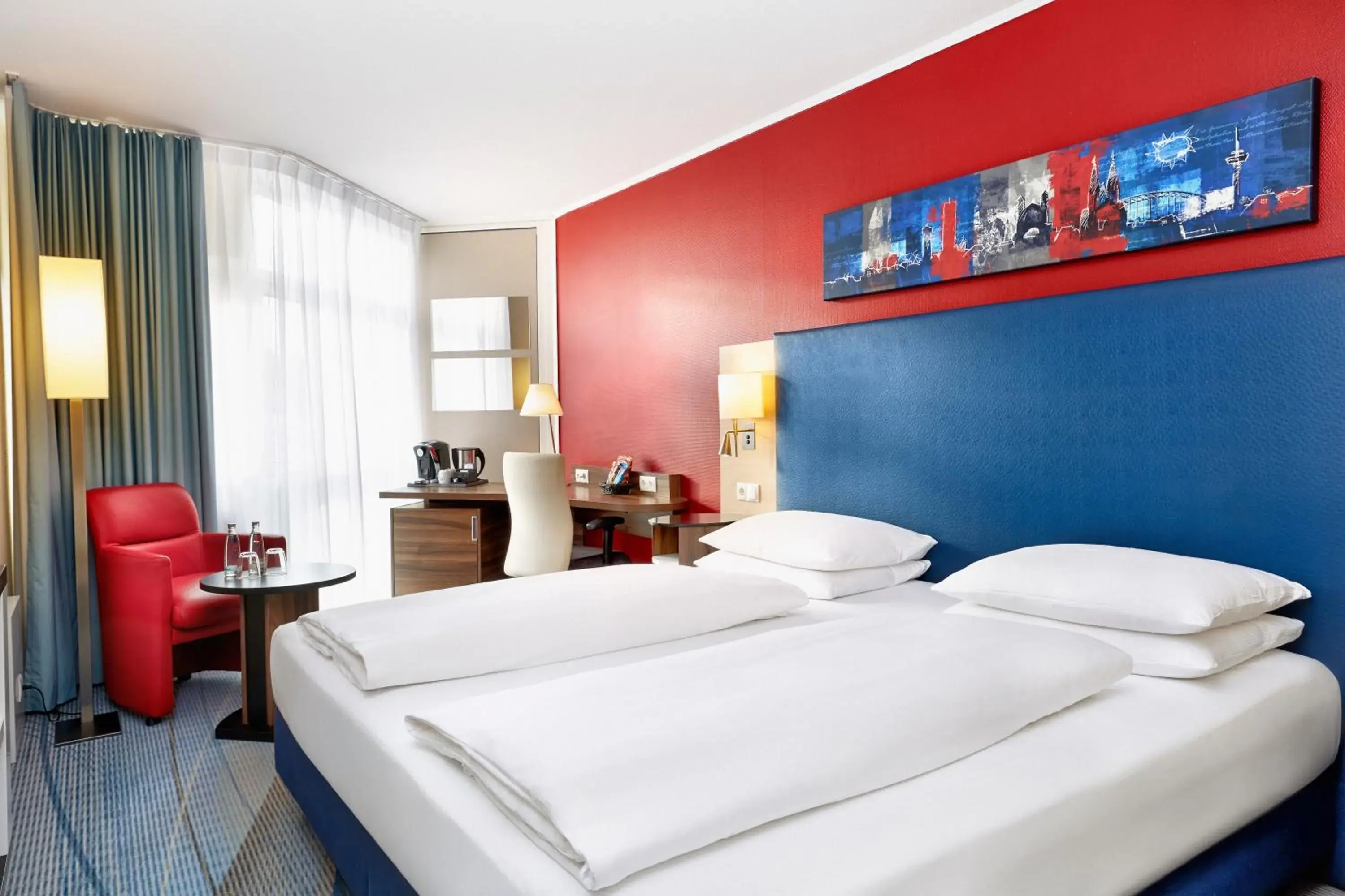 Bed in H+ Hotel Köln Brühl Bed in H+ Hotel Köln Brühl