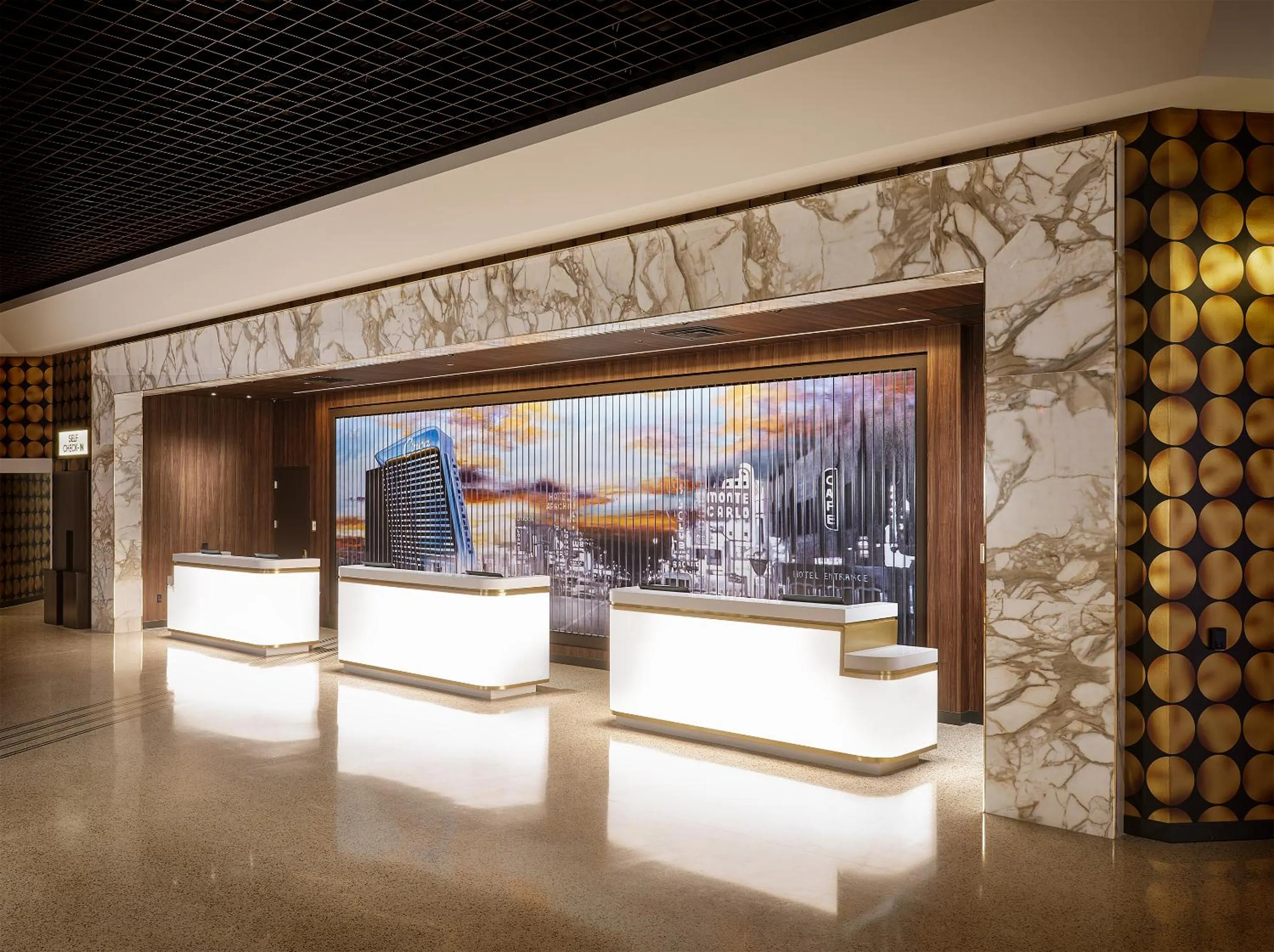Lobby or reception in Circa Resort & Casino - Adults Only