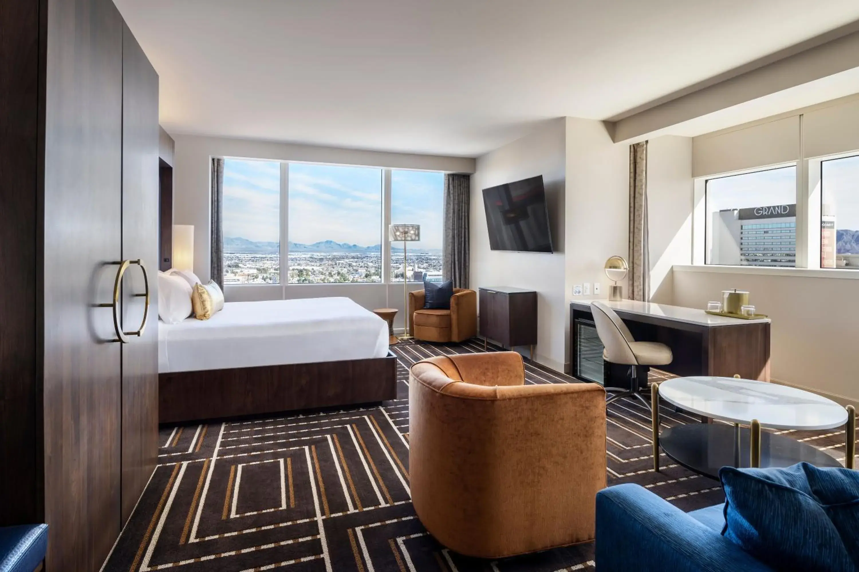 Bedroom, Bed in Circa Resort & Casino - Adults Only Bedroom, Bed in Circa Resort & Casino - Adults Only