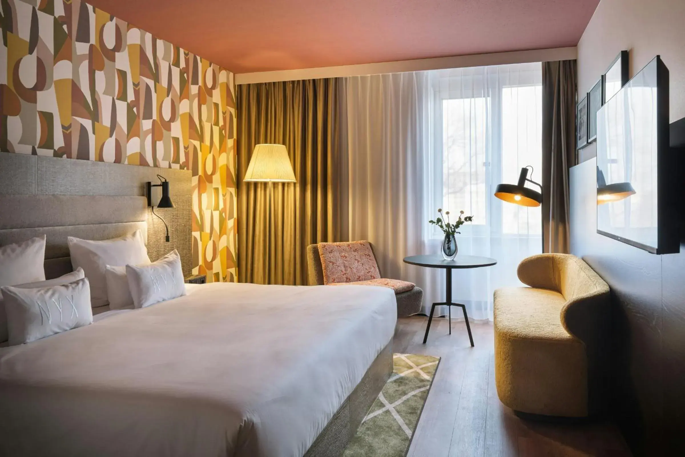 Bedroom, Bed in NYX Hotel Berlin Köpenick by Leonardo Hotels Bedroom, Bed in NYX Hotel Berlin Köpenick by Leonardo Hotels