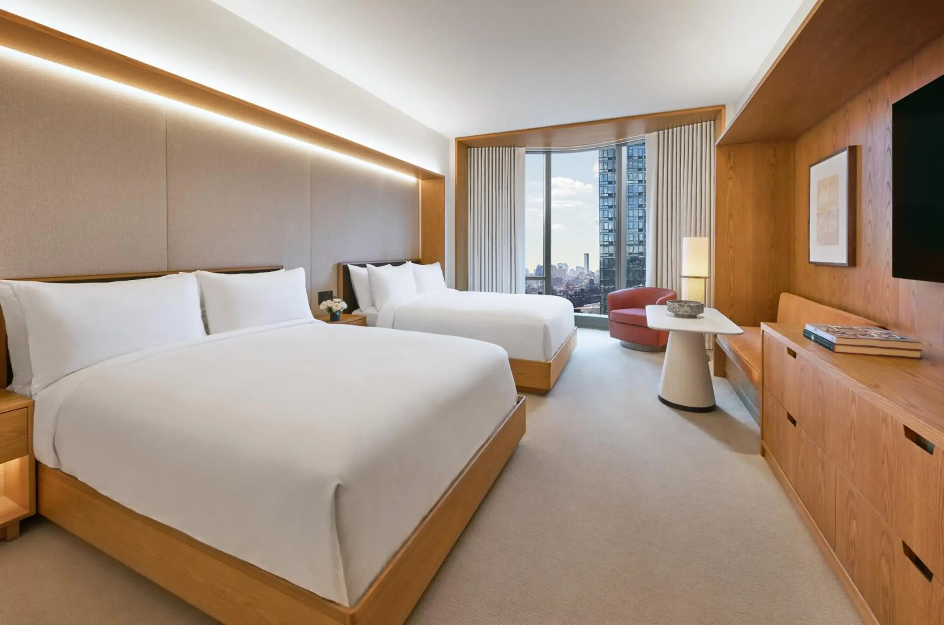 Bedroom, Bed in Pendry Manhattan West Bedroom, Bed in Pendry Manhattan West