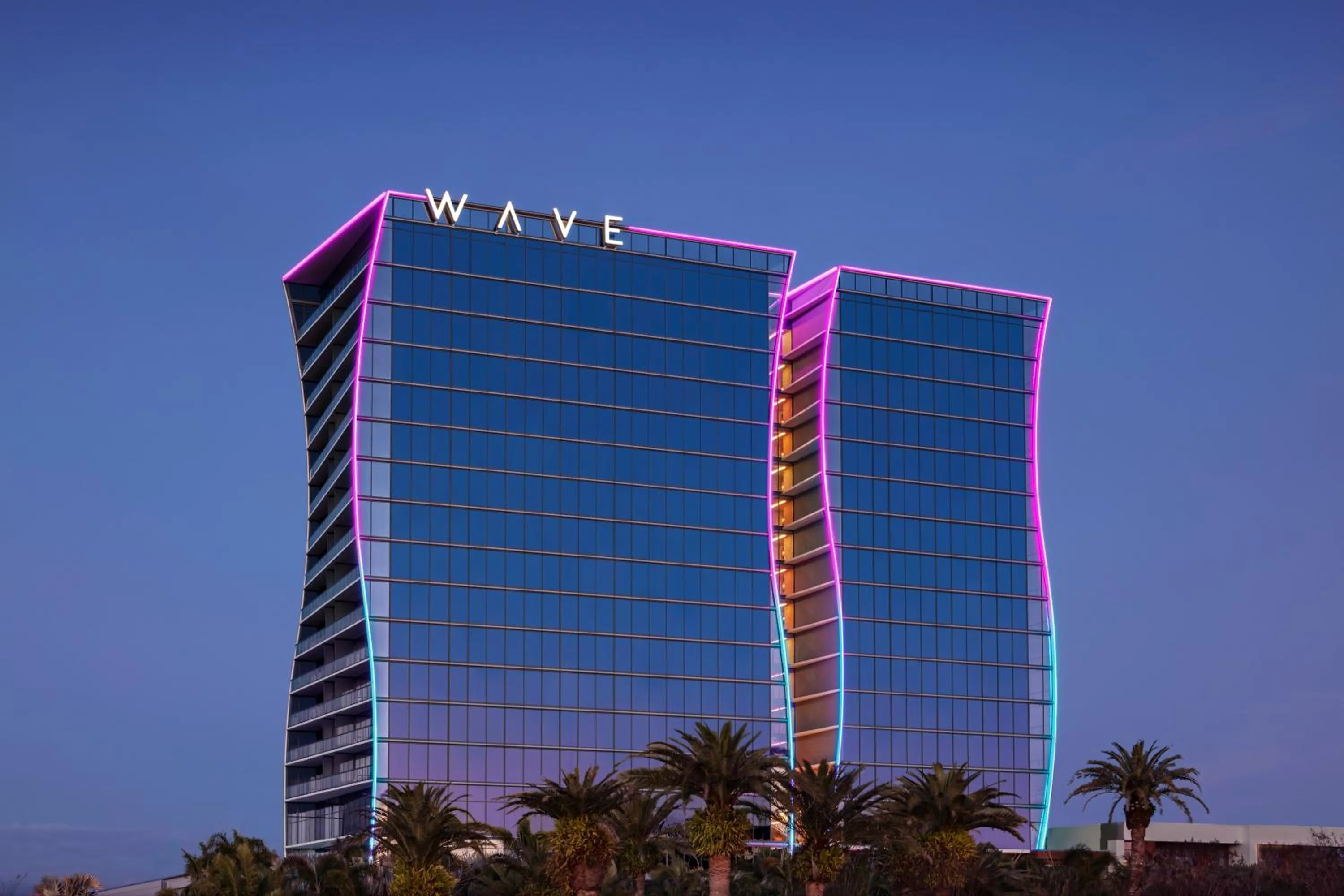 Property building in Lake Nona Wave Hotel