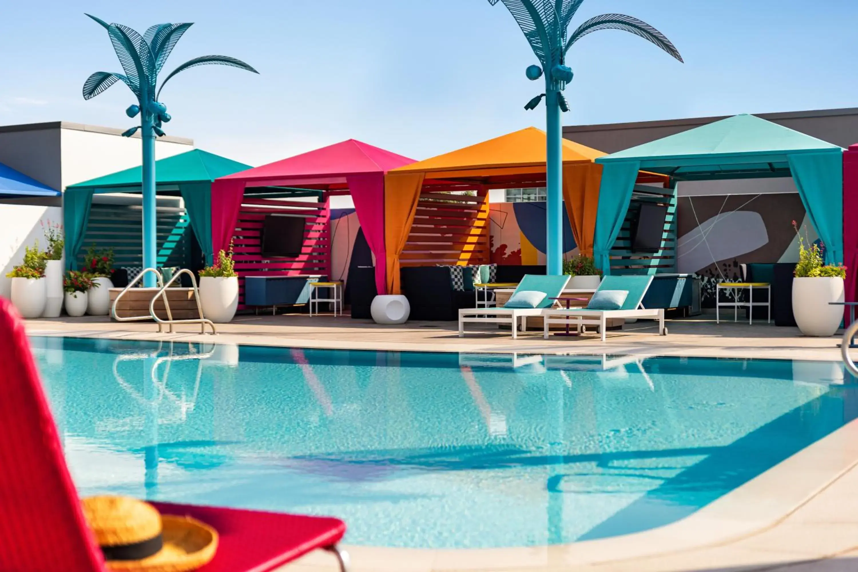 Swimming pool in Lake Nona Wave Hotel Swimming pool in Lake Nona Wave Hotel