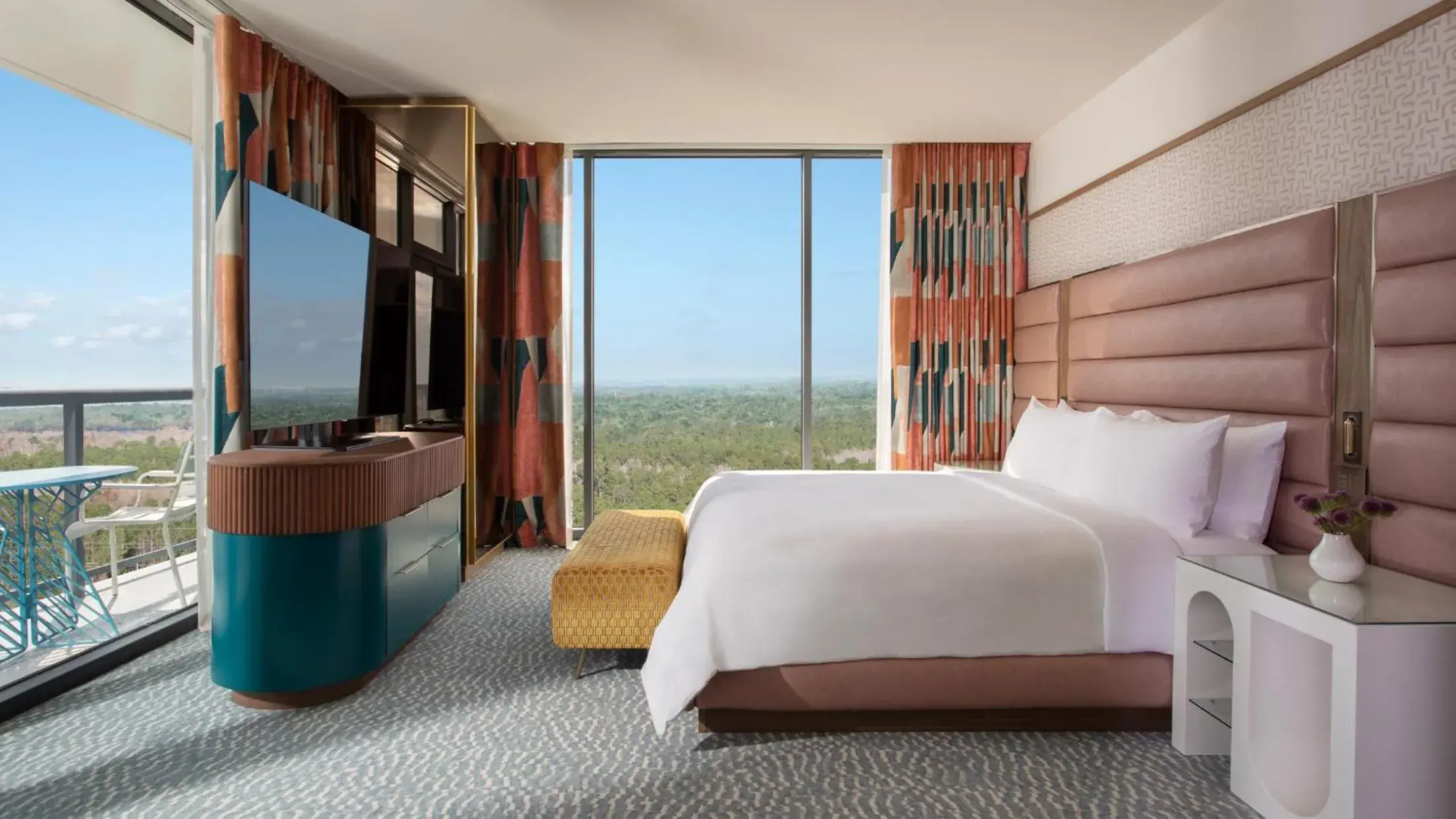 Bed in Lake Nona Wave Hotel Bed in Lake Nona Wave Hotel