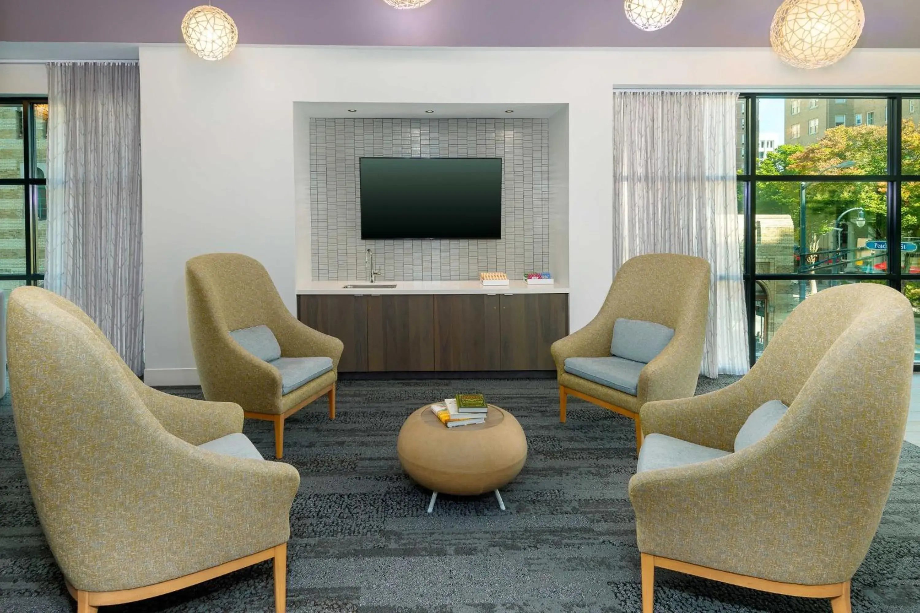 Lobby or reception in Element Atlanta Midtown Lobby or reception in Element Atlanta Midtown