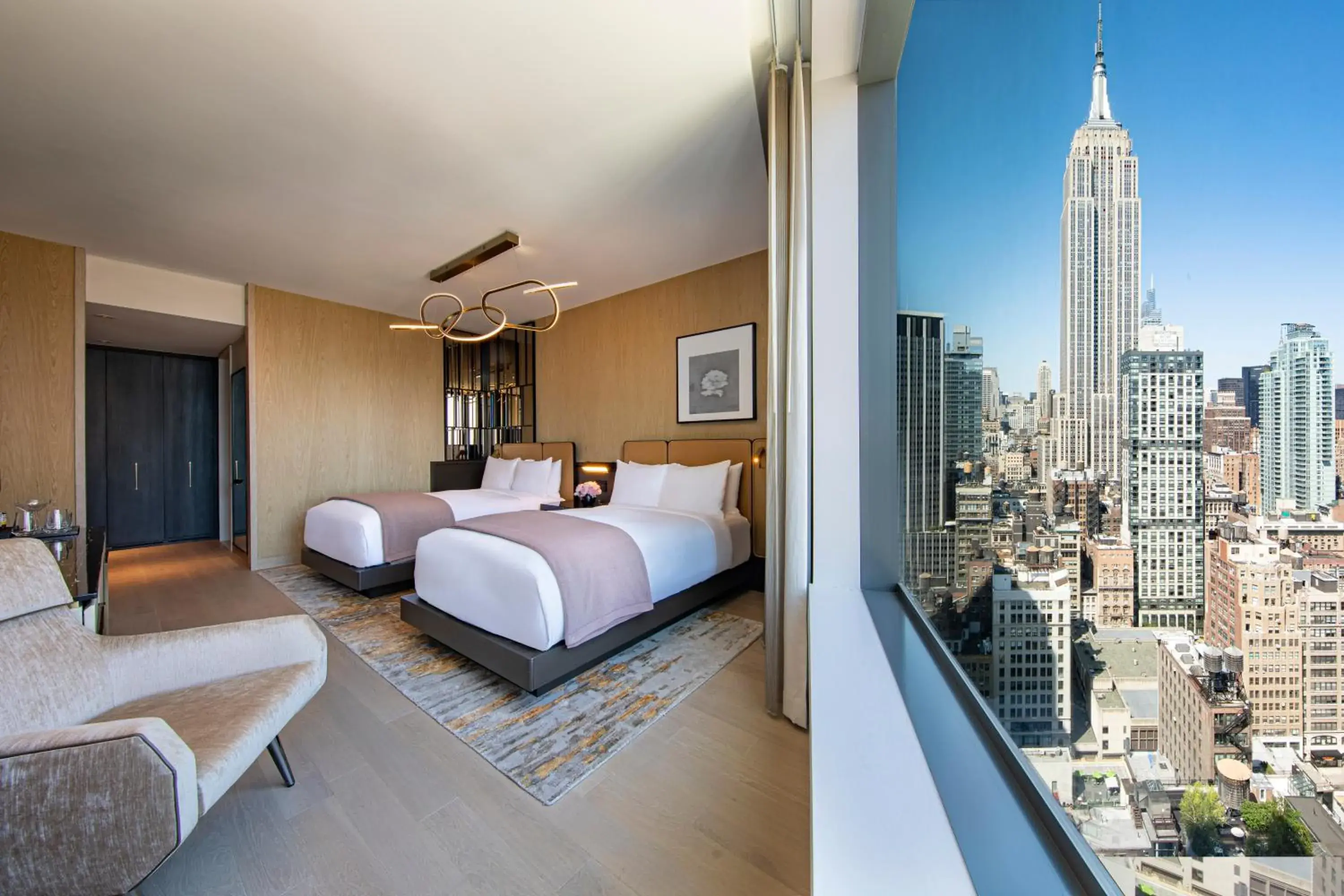 View (from property/room), Bed in The Ritz-Carlton New York, NoMad View (from property/room), Bed in The Ritz-Carlton New York, NoMad