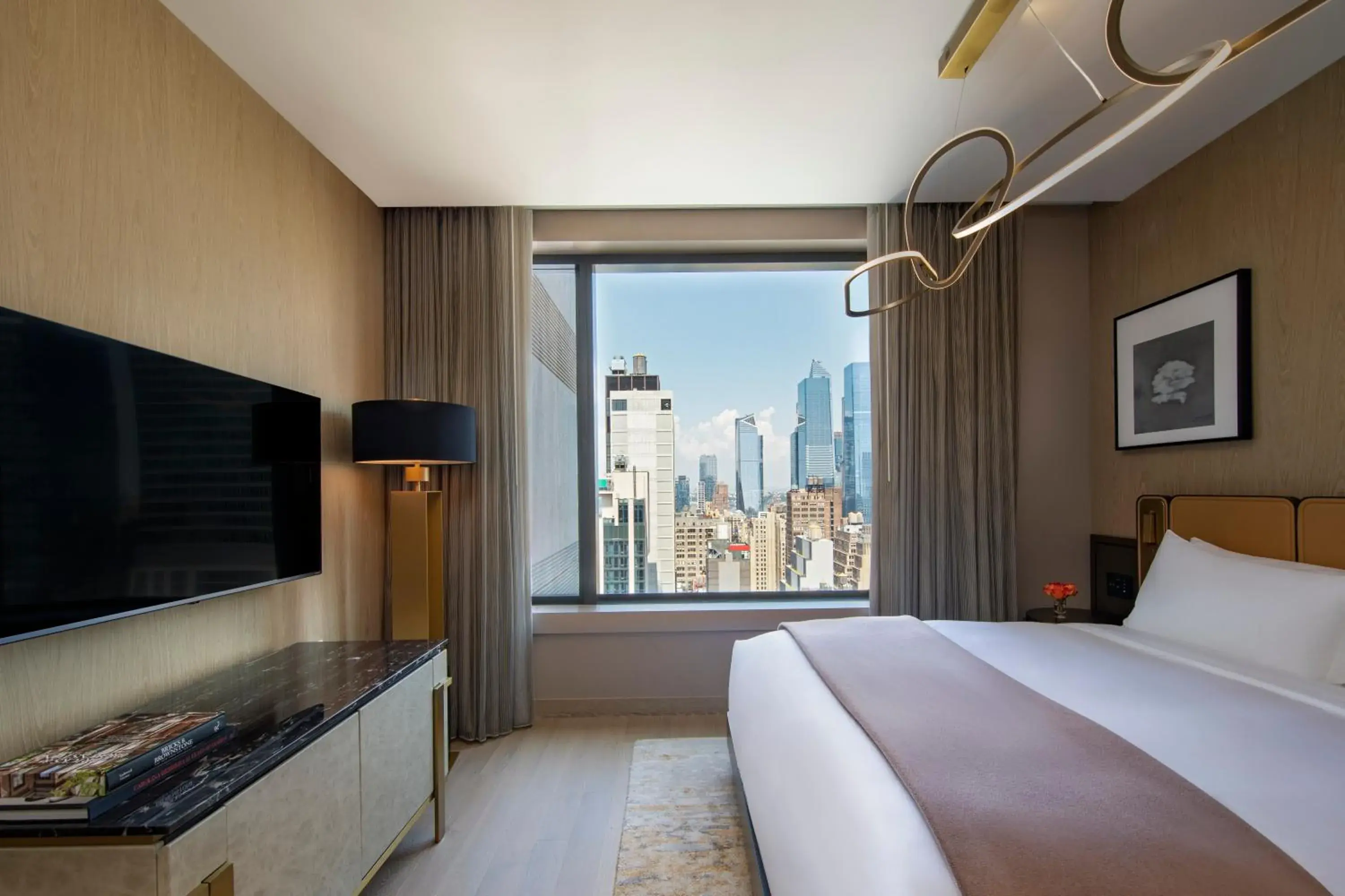 View (from property/room), Bed in The Ritz-Carlton New York, NoMad View (from property/room), Bed in The Ritz-Carlton New York, NoMad