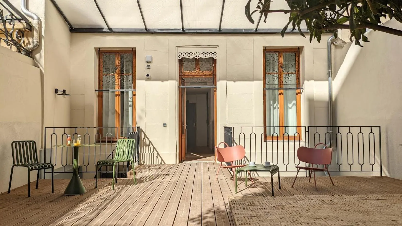 Patio in Maison Juste