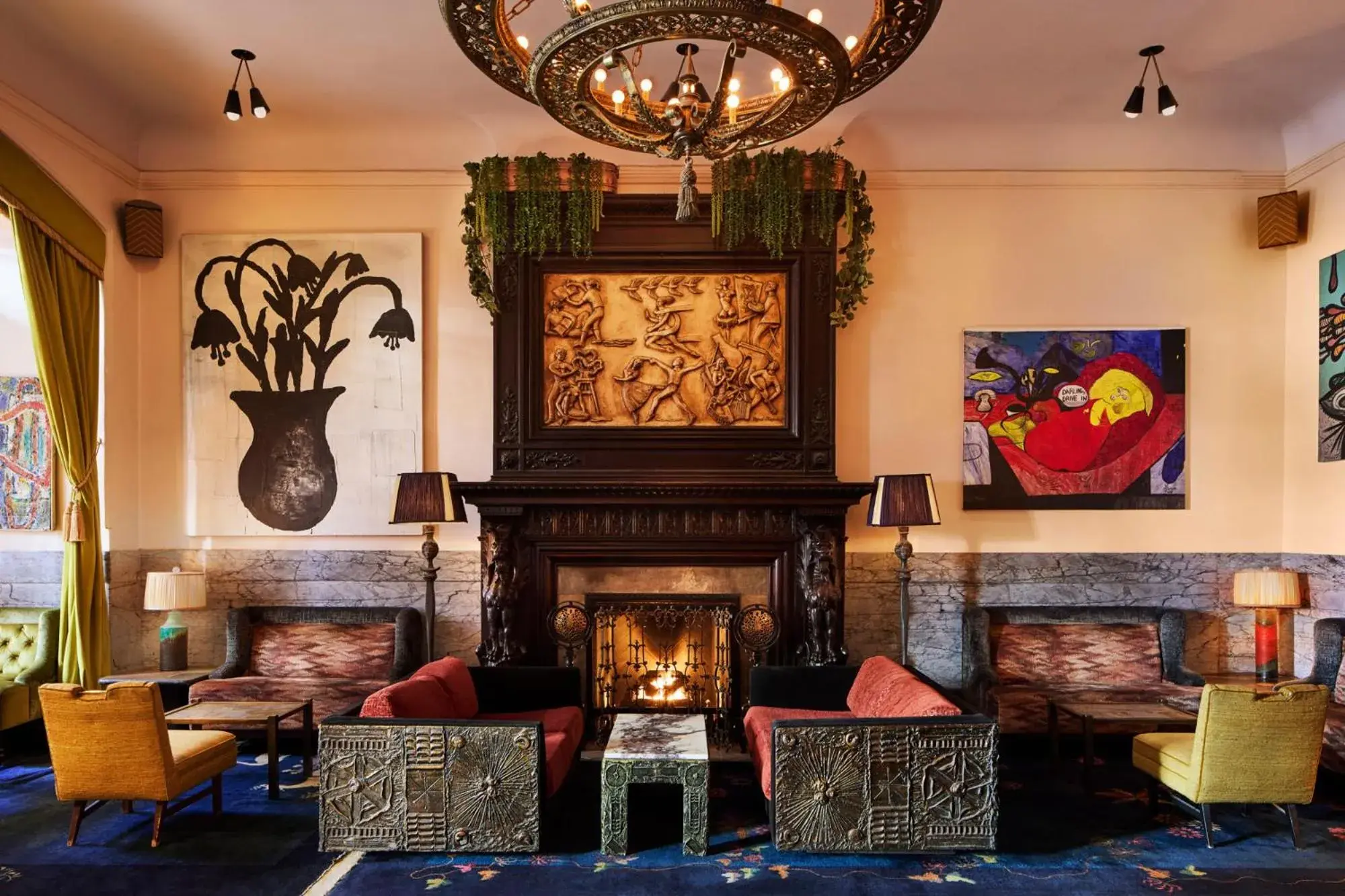 Lobby or reception in The Hotel Chelsea Lobby or reception in The Hotel Chelsea