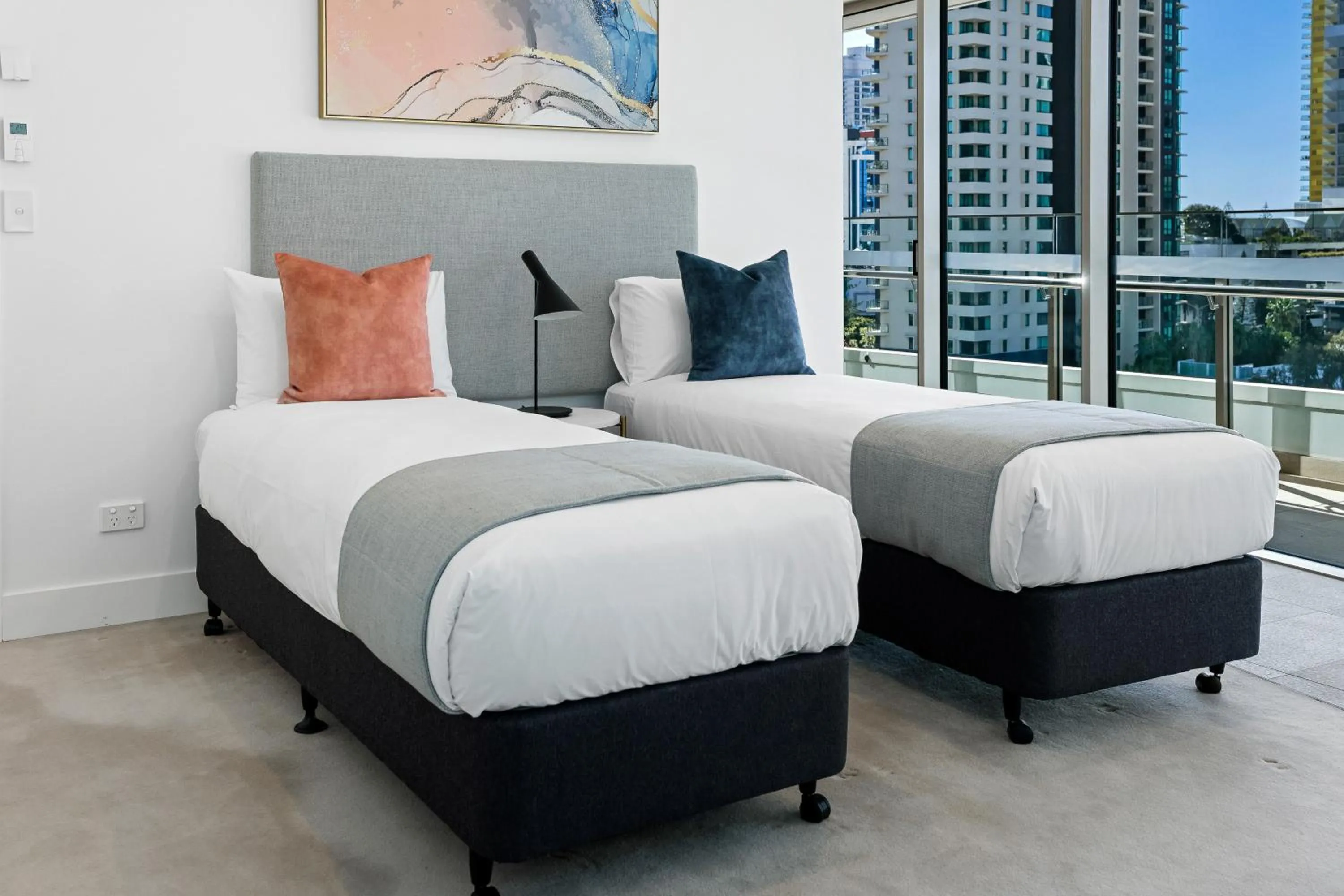 Bedroom, Bed in The Star Residences - Gold Coast
