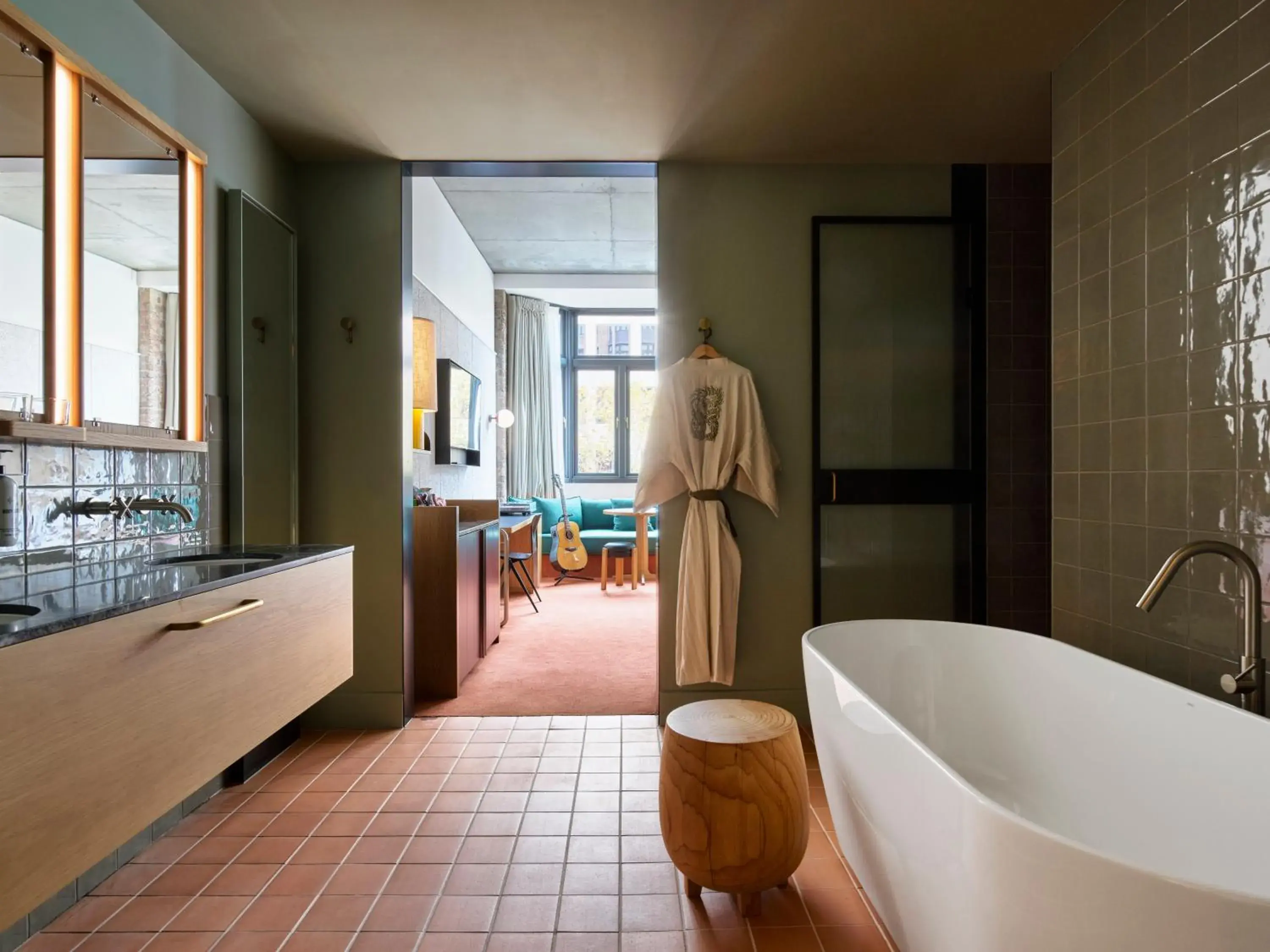 Bathroom in Ace Hotel Sydney Bathroom in Ace Hotel Sydney