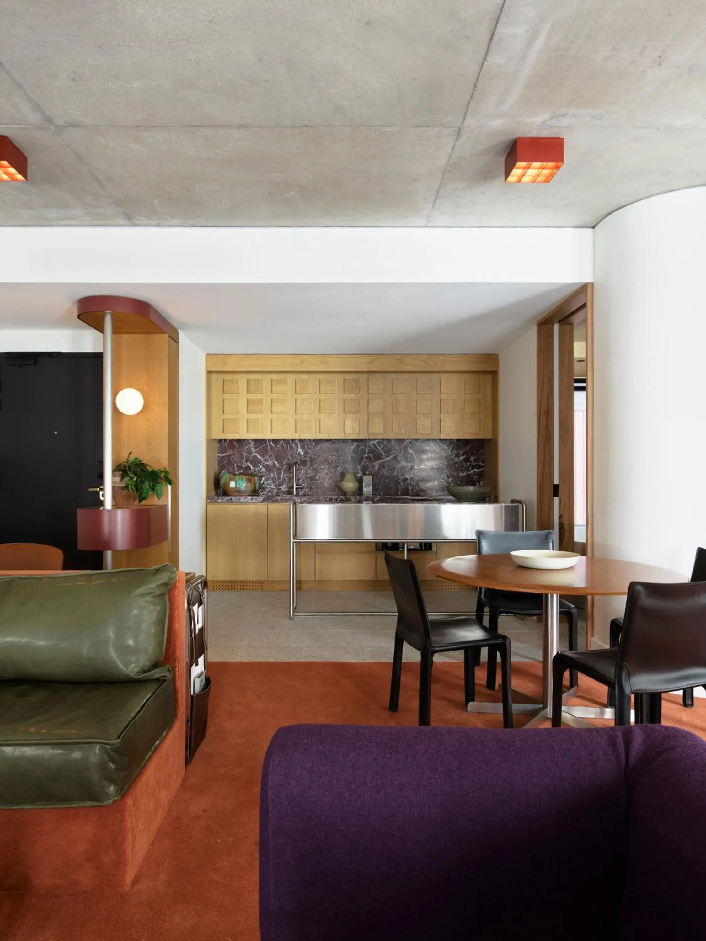 Living room in Ace Hotel Sydney Living room in Ace Hotel Sydney