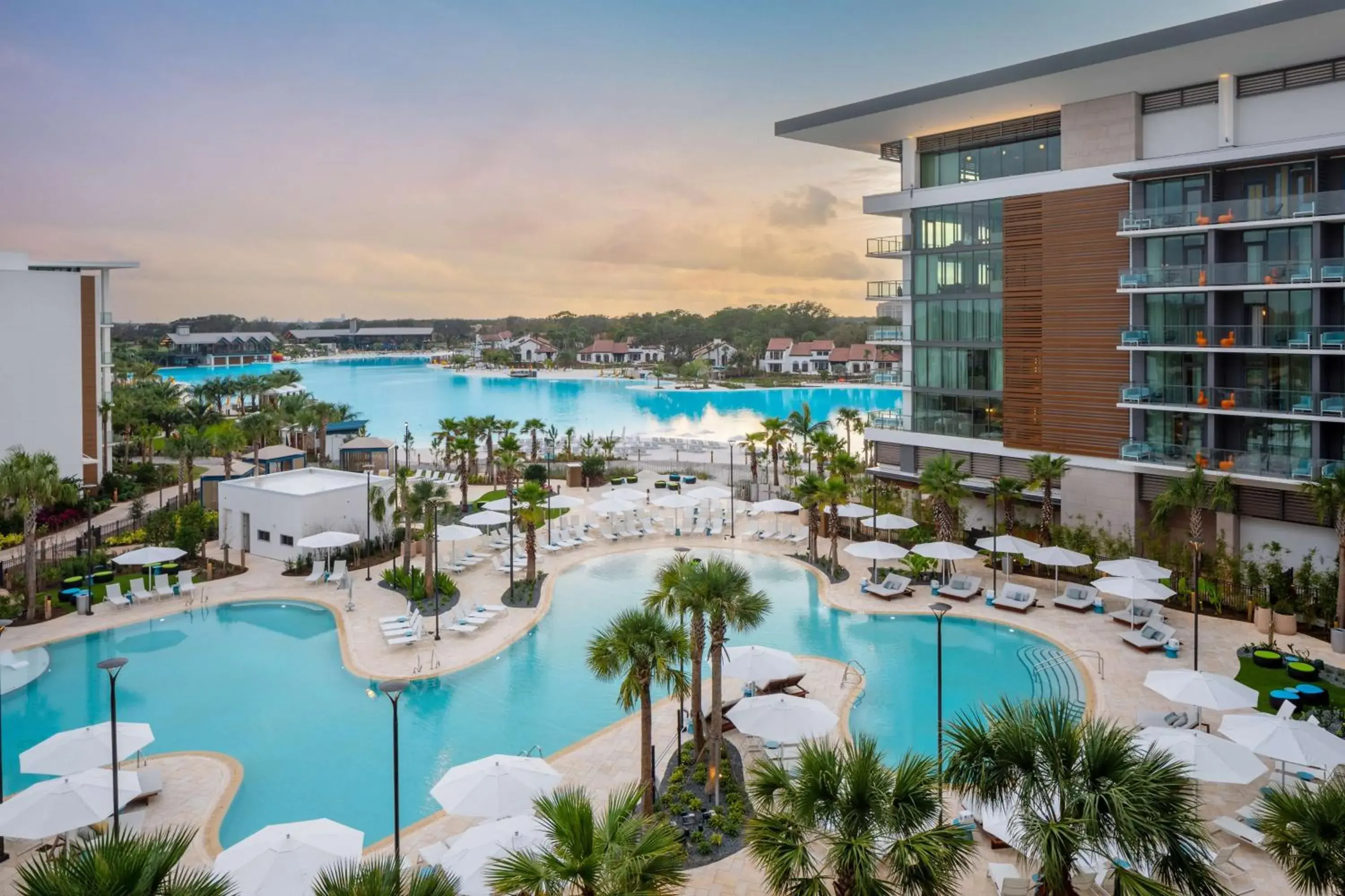 Pool view in Conrad Orlando Pool view in Conrad Orlando