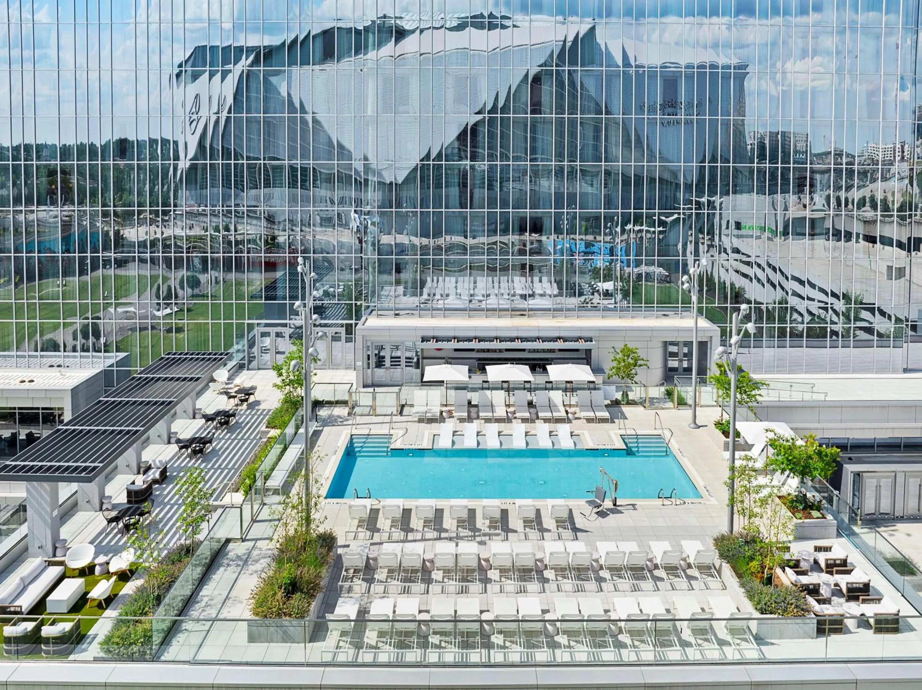 Property building in Signia By Hilton Atlanta Georgia World Congress Center