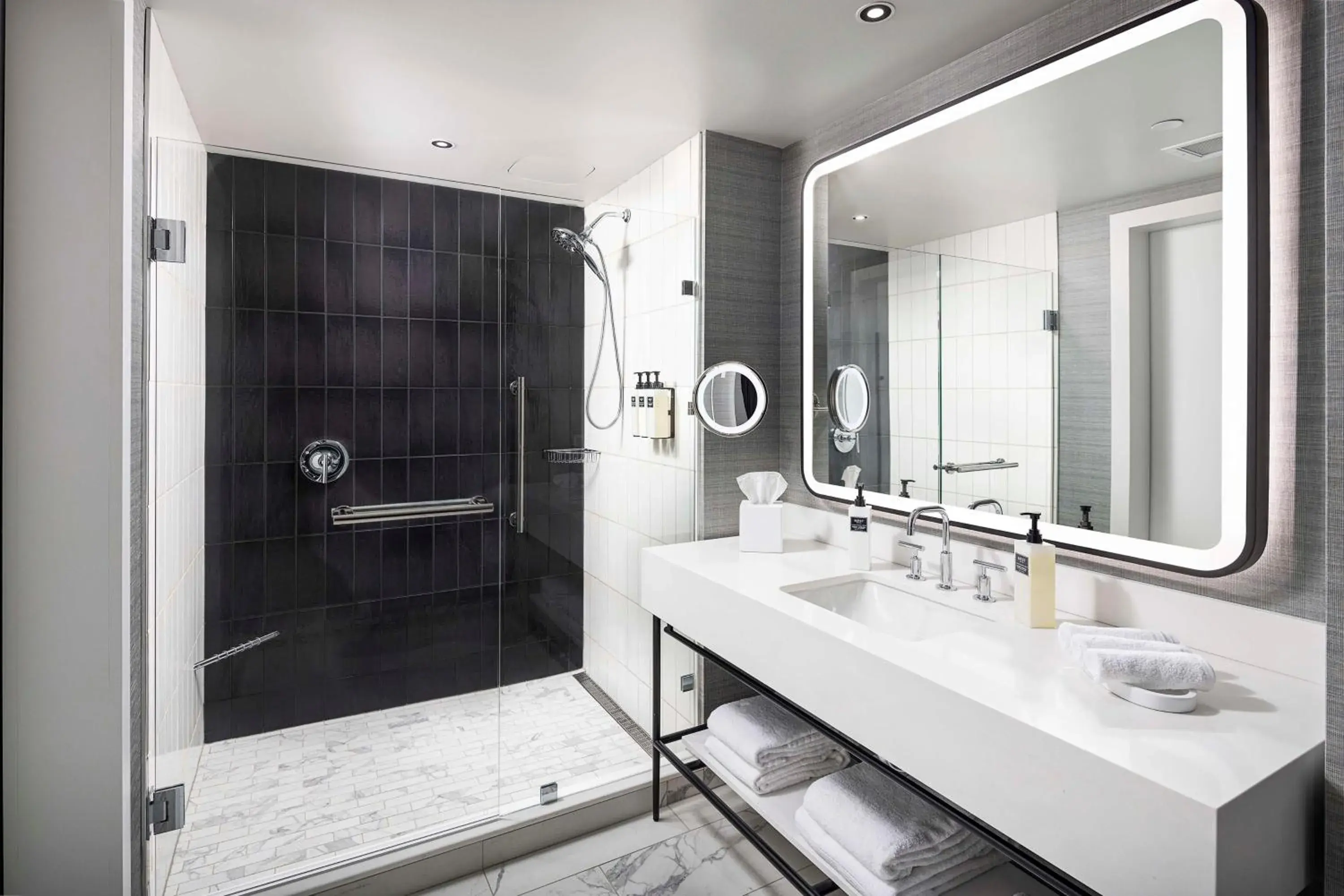 Bathroom in Signia By Hilton Atlanta Georgia World Congress Center Bathroom in Signia By Hilton Atlanta Georgia World Congress Center